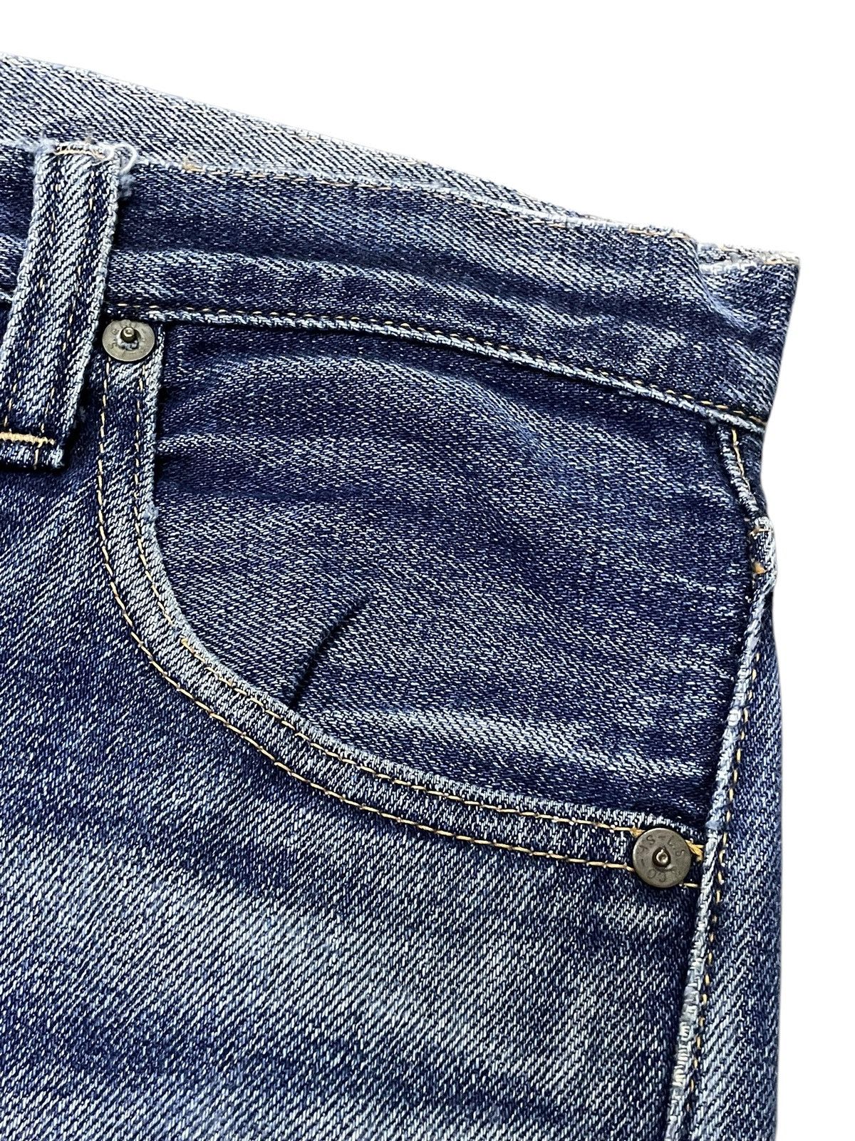 LVC × Levi's × Vintage Vintage Levis Big E 501 LVC 40s Jerky Tabs Selvedge Jeans Size US 30 / EU 46 - 13 Thumbnail