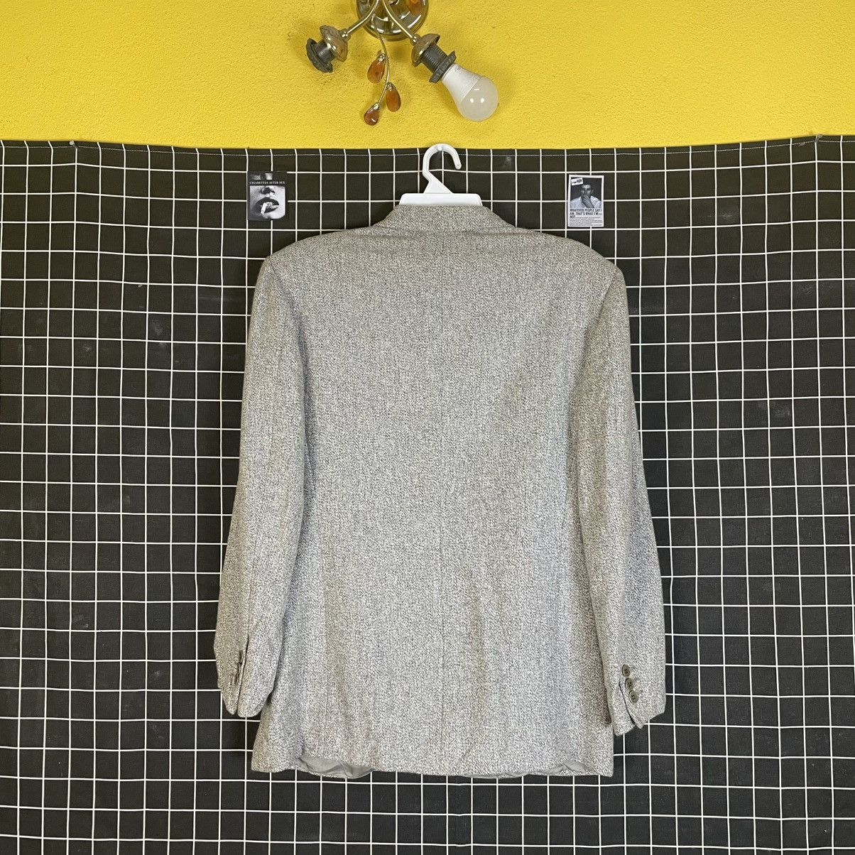 Bally 🔥 VINTAGE BALLY KNITTED CASHMERE WOOL BLAZER JACKET Size US L / EU 52-54 / 3 - 2 Thumbnail