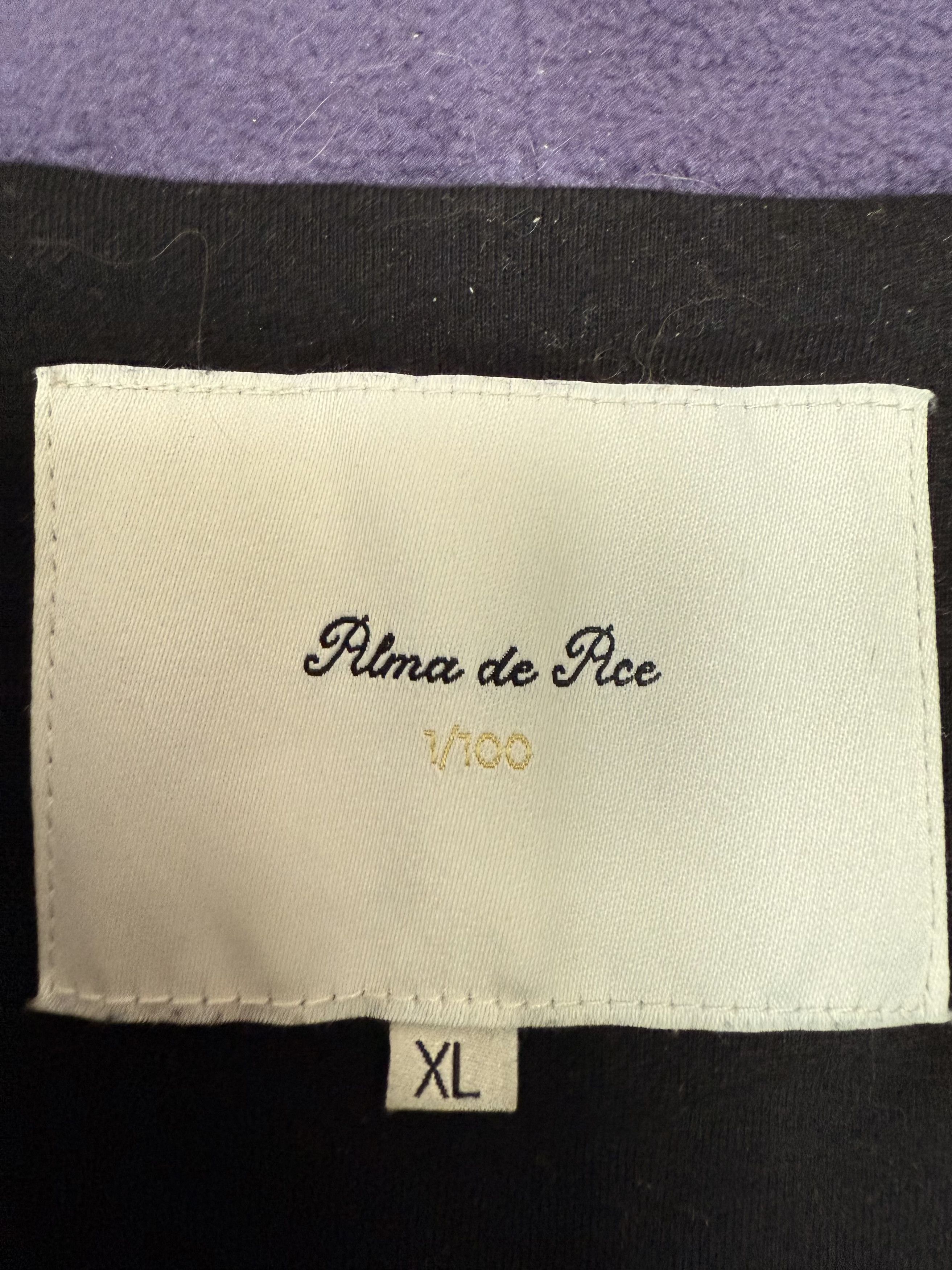 Designer Alma de Ace Fleece Pullover 1/2 Zip Sweatshirt (XL) Size US XL / EU 56 / 4 - 6 Thumbnail