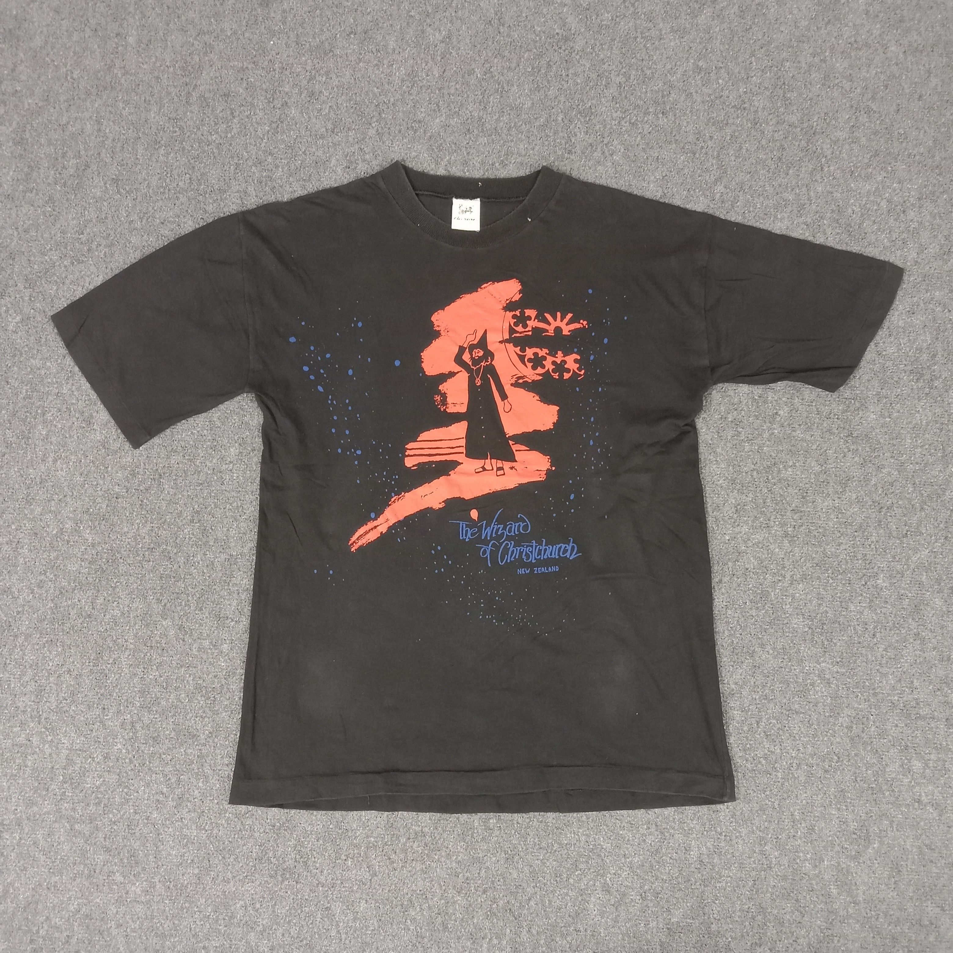 Vintage The Wizard Of Christchurch American Movie Tshirt Size US L / EU 52-54 / 3 - 1 Thumbnail