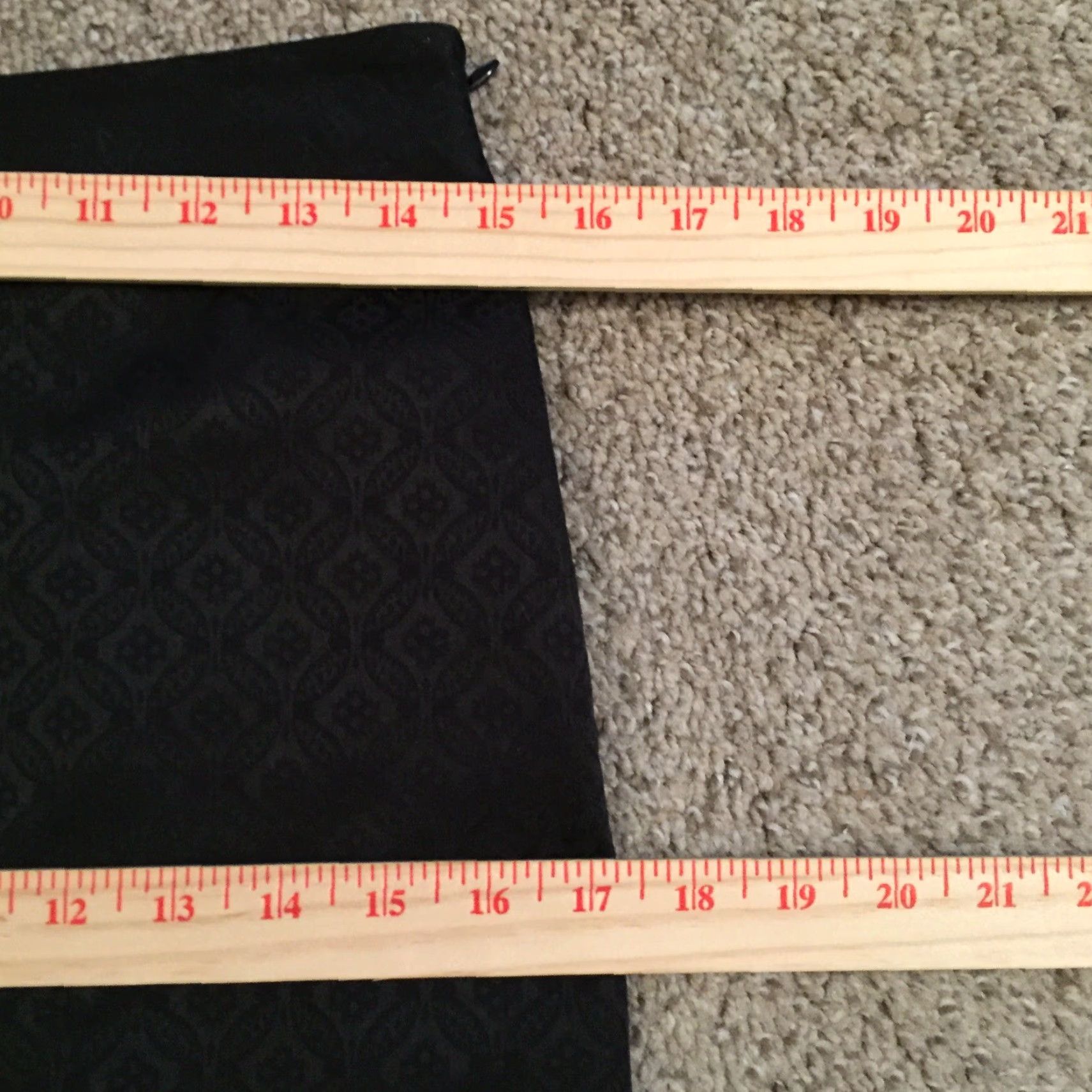 Banana Republic Banana Republic Pencil Skirt Skirt Black 0 Geometric Knee Length Lined A-Line Women Size 25" / US 0 / IT 36 - 4 Thumbnail