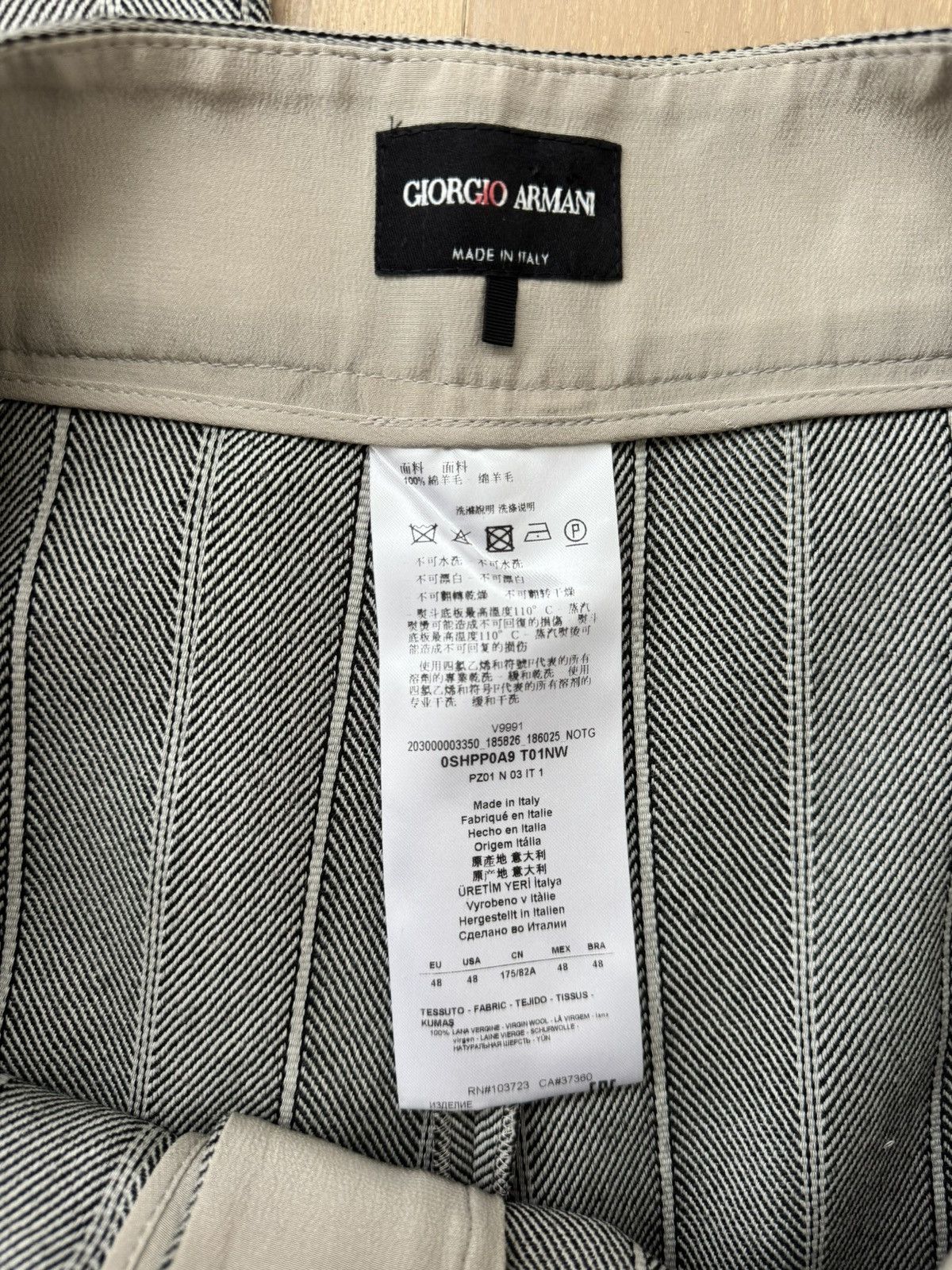 Giorgio Armani Giorgio Armani Trouser Pants Size US 34 / EU 50 - 3 Thumbnail