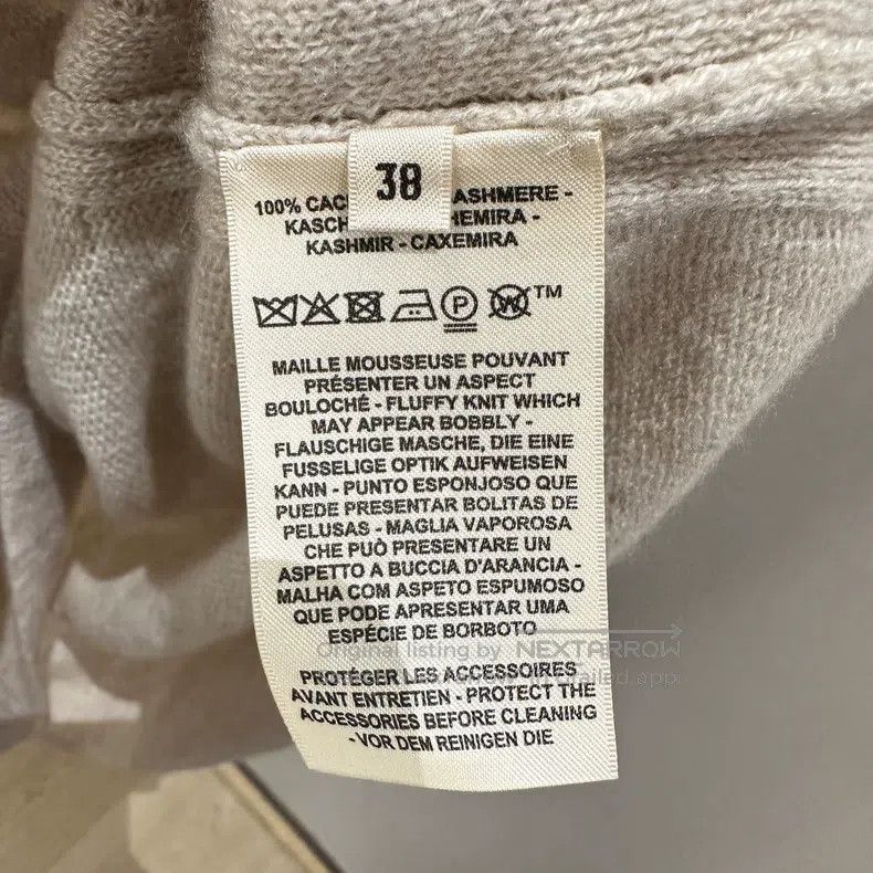 Hermes Hermes Logo Buckle Cashmere Knitwear Size XS / US 0-2 / IT 36-38 - 4 Thumbnail