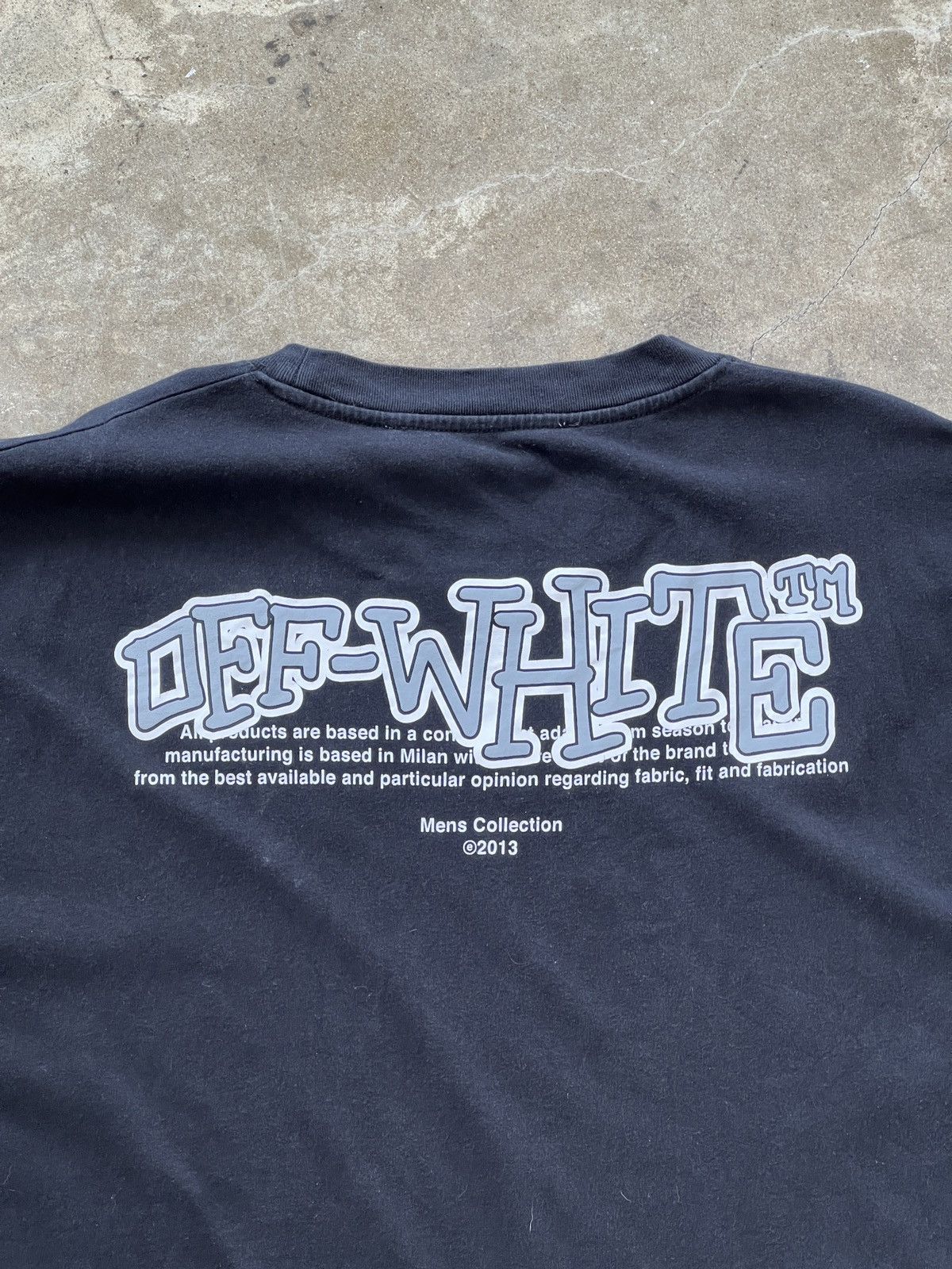 Off-White Off White Carlos Glitz Graffiti Tee XXL Size US XXL / EU 58 / 5 - 6 Thumbnail