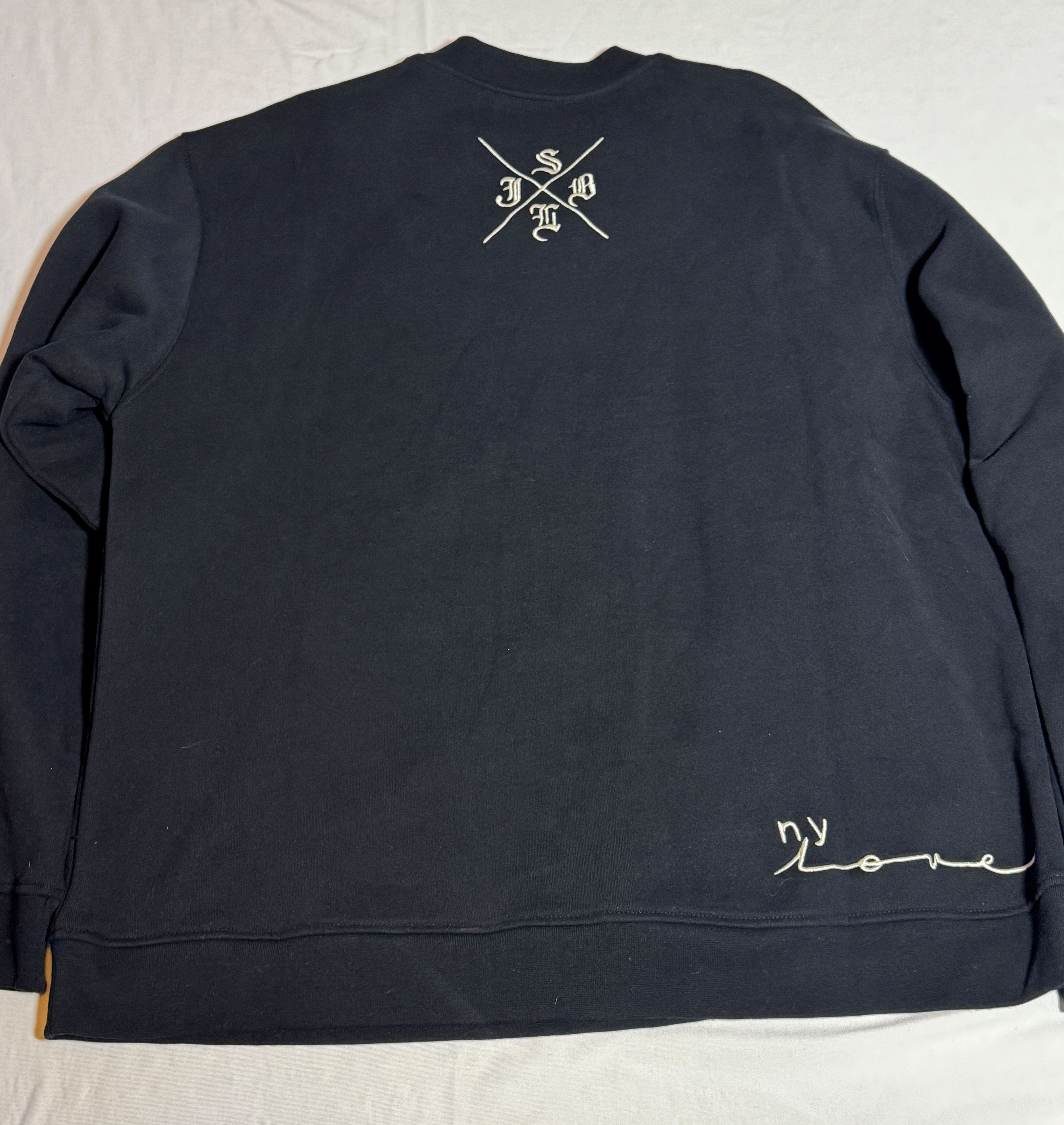 Lapointe LAPOINTE X Jonboy Cotton New York Sweatshirt In Black Size M / US 6-8 / IT 42-44 - 7 Thumbnail