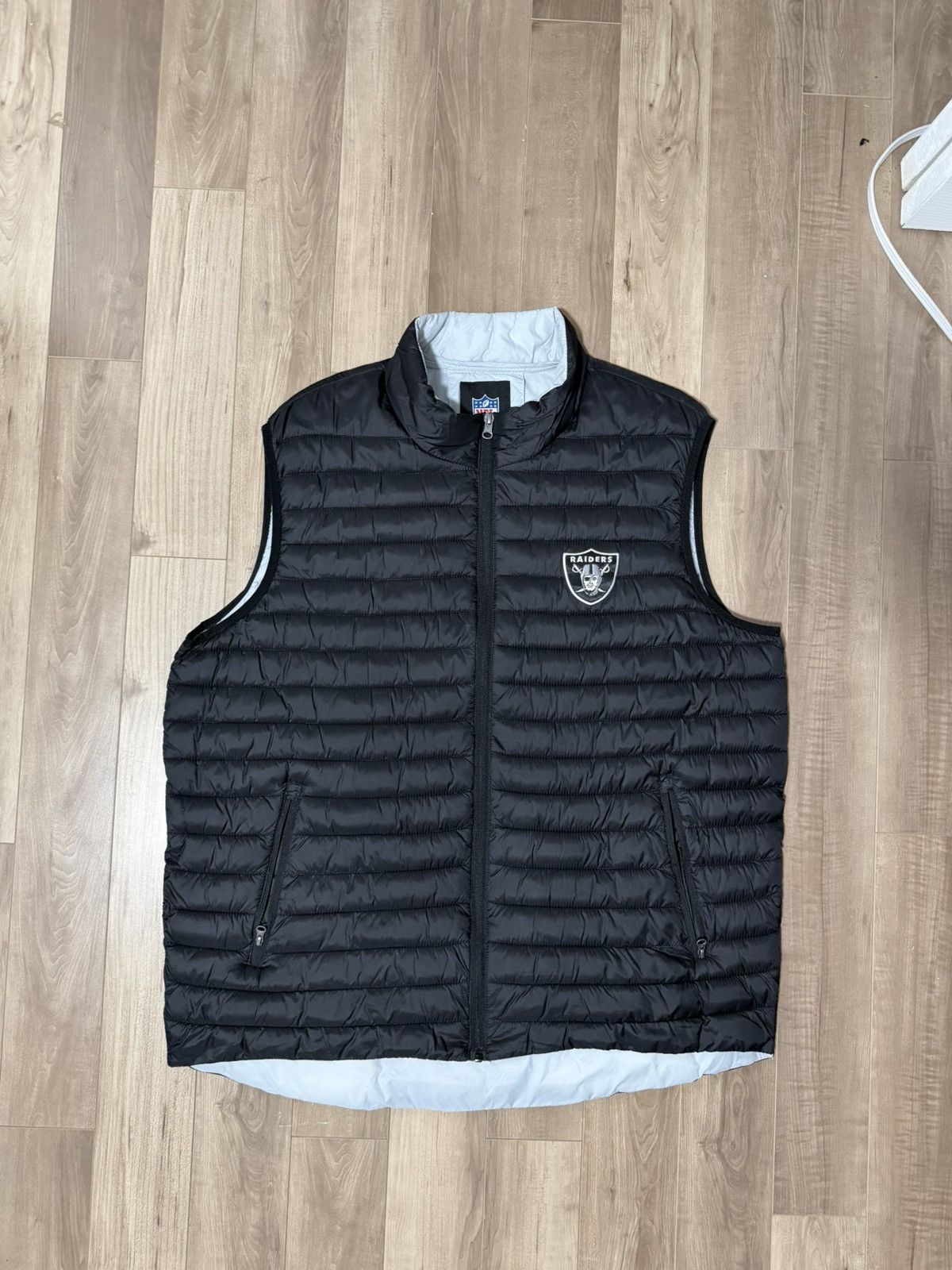 NFL NFL Las Vegas Raiders Vest Jacket Size US XXL / EU 58 / 5 - 1 Thumbnail