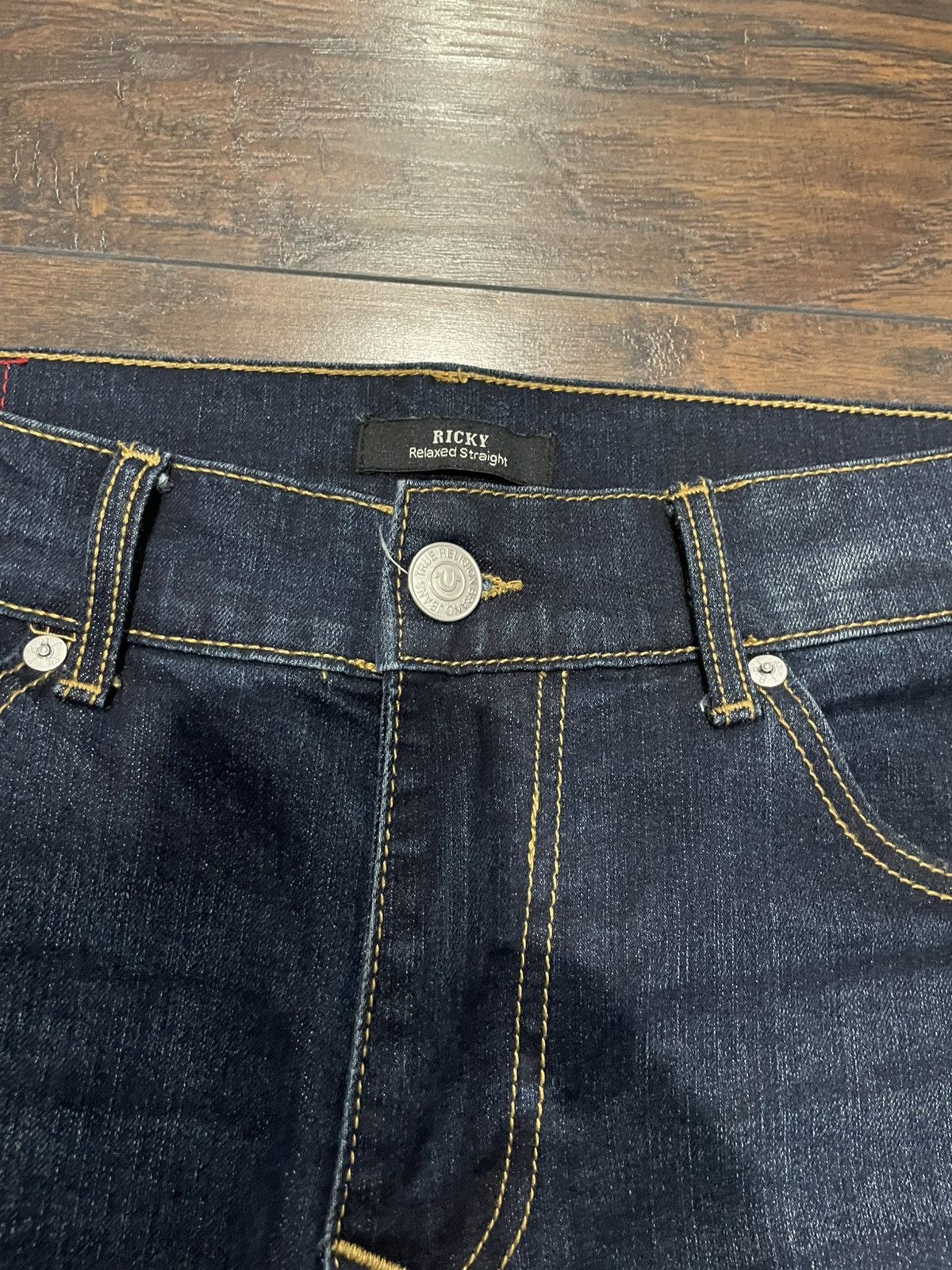 True Religion True Religion Straight Fit Jeans Size US 34 / EU 50 - 3 Thumbnail