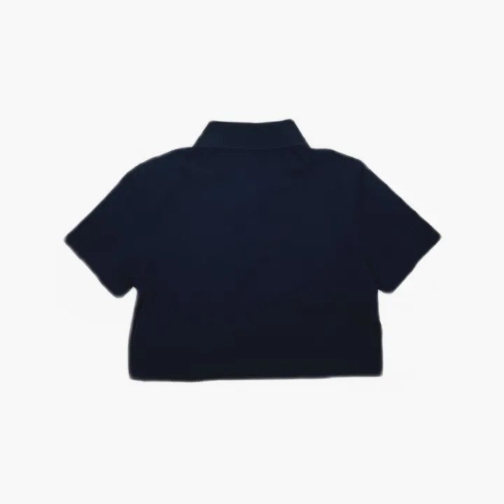Saint Laurent Paris Saint Laurent Cropped Short Sleeve Polo -2507 Size M / US 6-8 / IT 42-44 - 3 Thumbnail