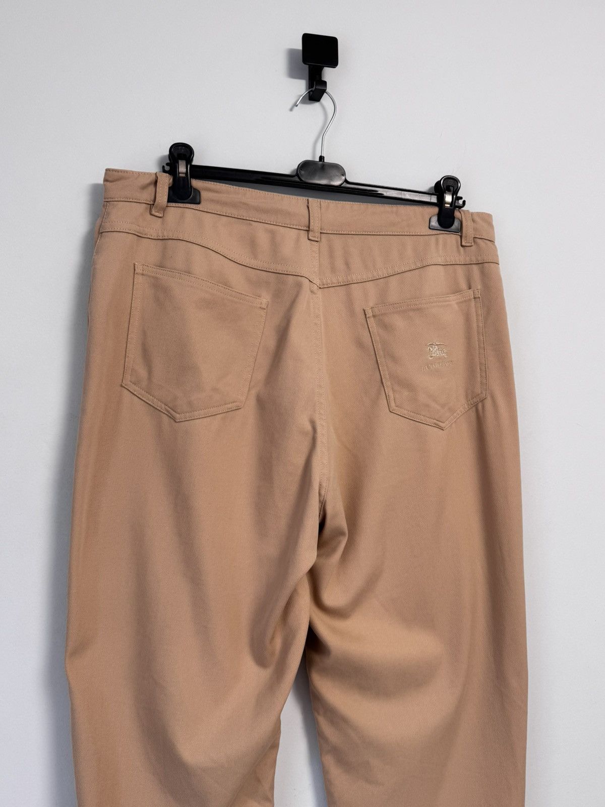 Burberry × Vintage Burberry Vintage Pants Big Logo Style Size 38" / US 16 / IT 52 - 2 Thumbnail