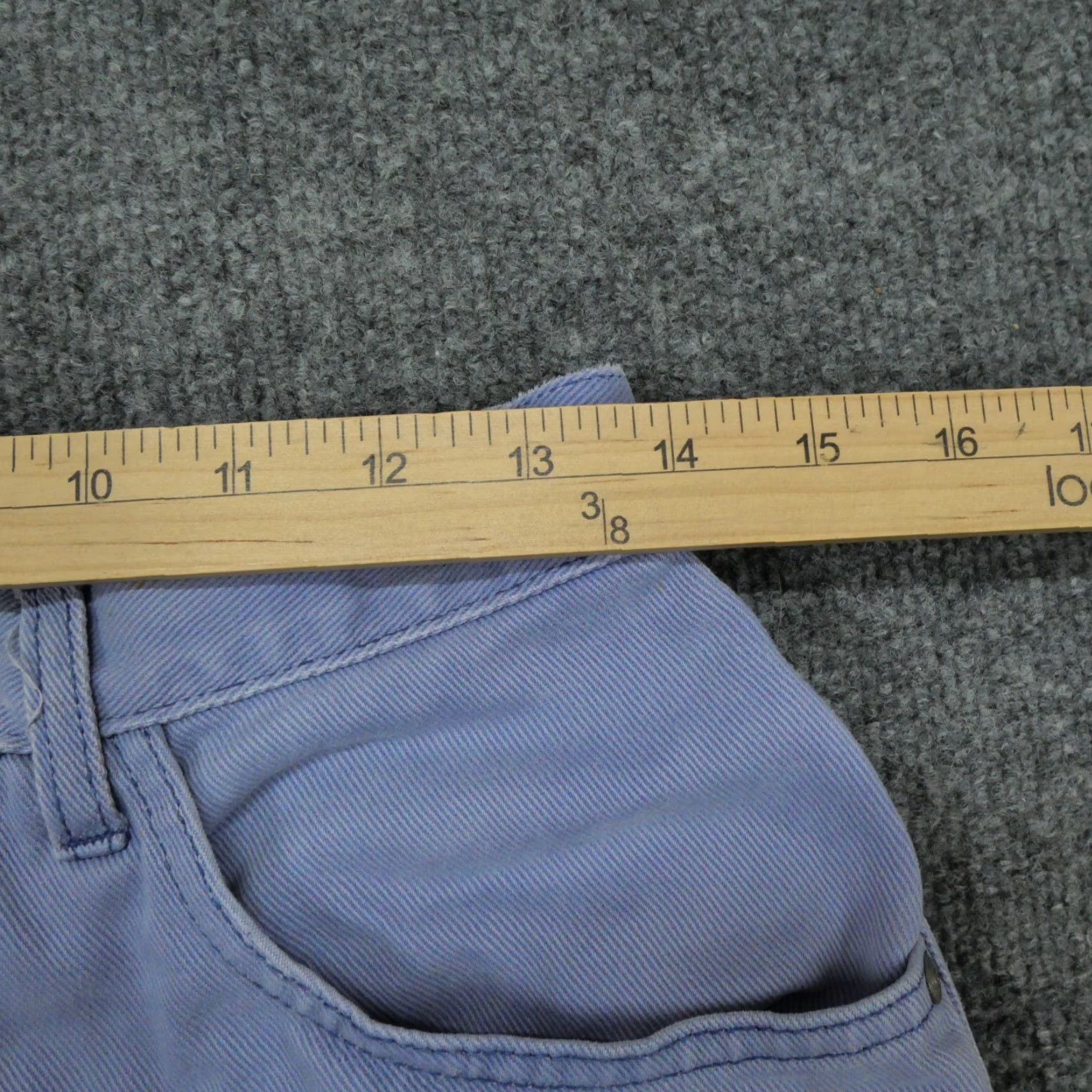 Vintage VINTAGE Gitano Jeans Womens 12 28x29 Purple High Rise Western Pants 80s Flared Denim Cotton Slim 80s Womens Jeans Boys Girls Mens Size 34" / US 12 / IT 48 - 7 Thumbnail