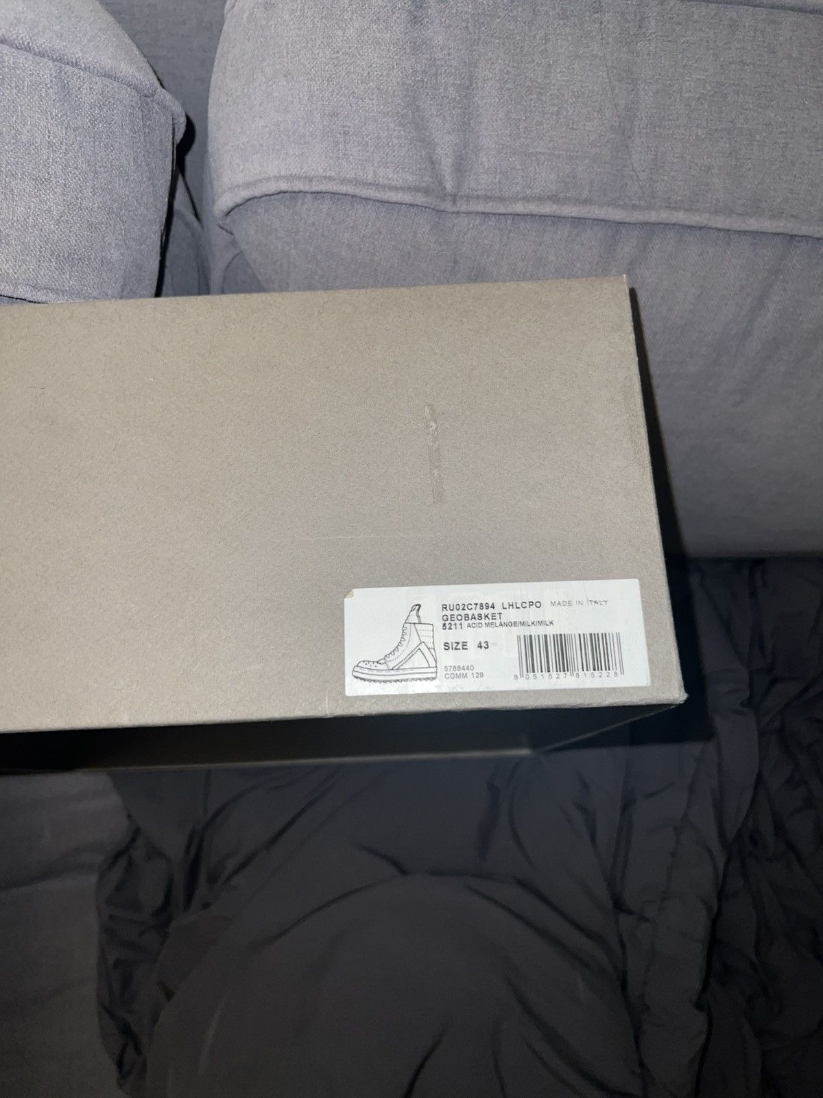 Rick Owens Rick Owens Pony Hair Geobasket Sneakers – Size 43 Size US 10 / EU 43 - 5 Thumbnail