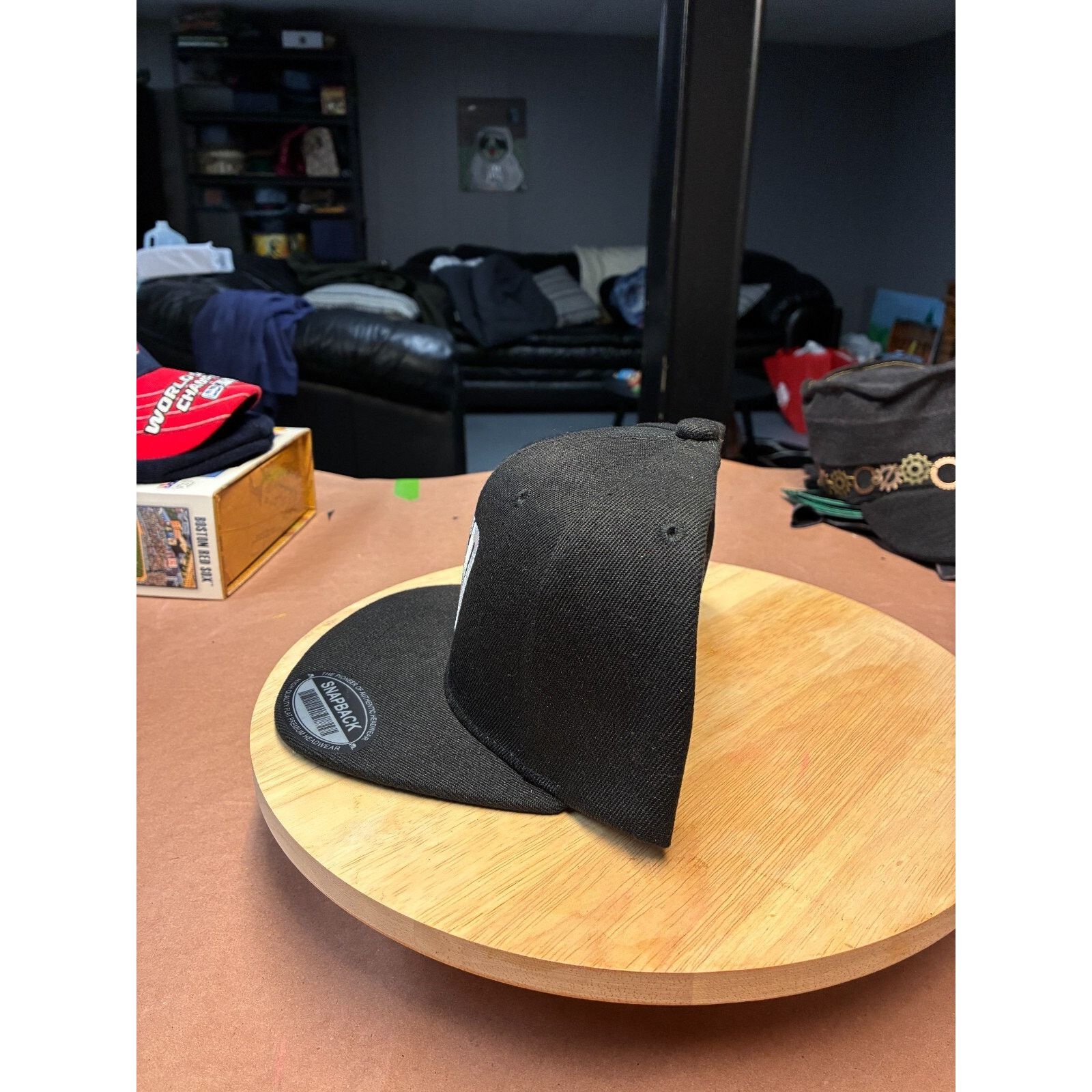 NBA NBA Demo Snapback Hat | Flat Brim Adjustable Cap Size ONE SIZE - 8 Thumbnail