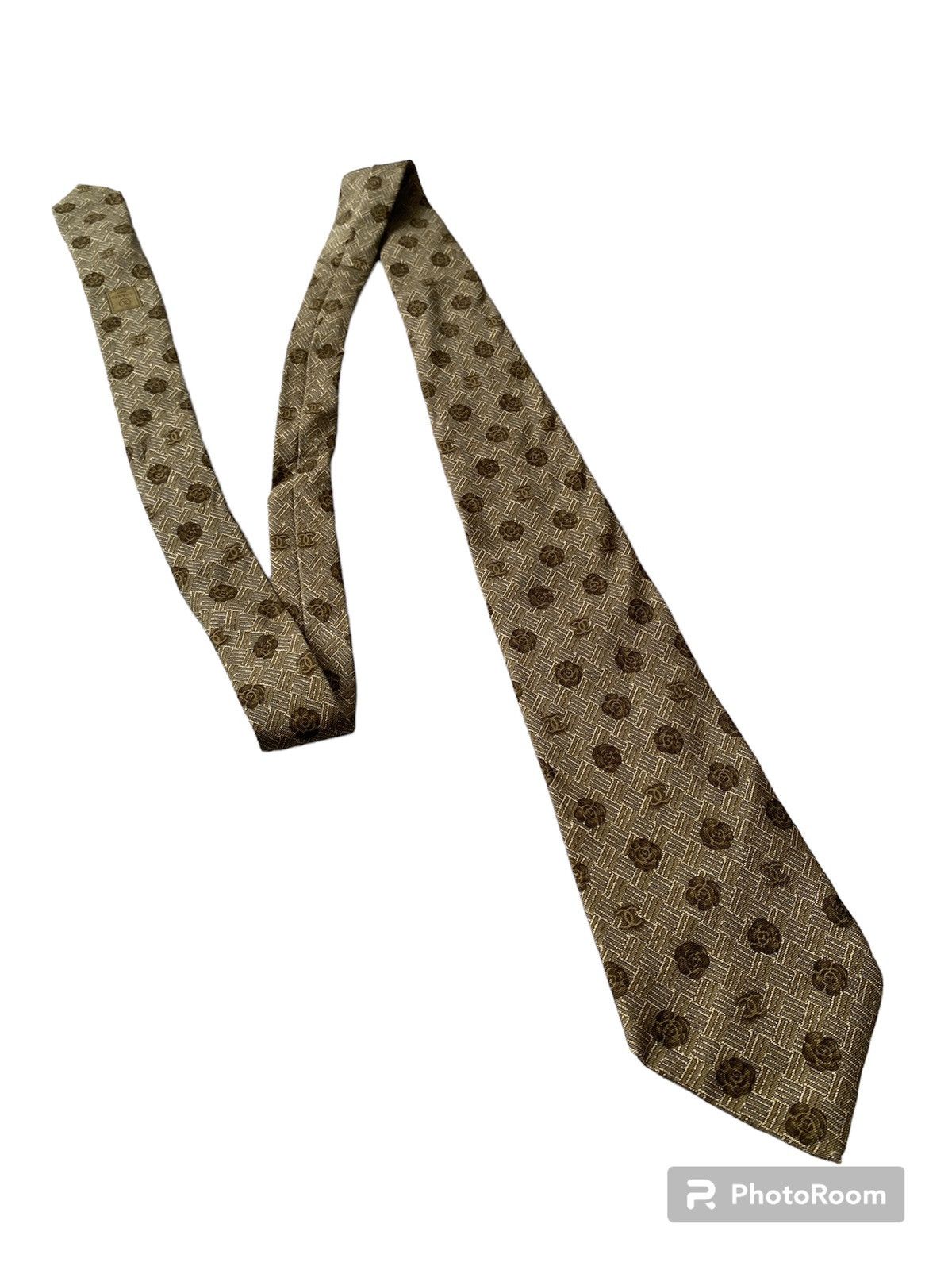 Chanel Chanel Paris Silk Necktie Size ONE SIZE - 1 Thumbnail