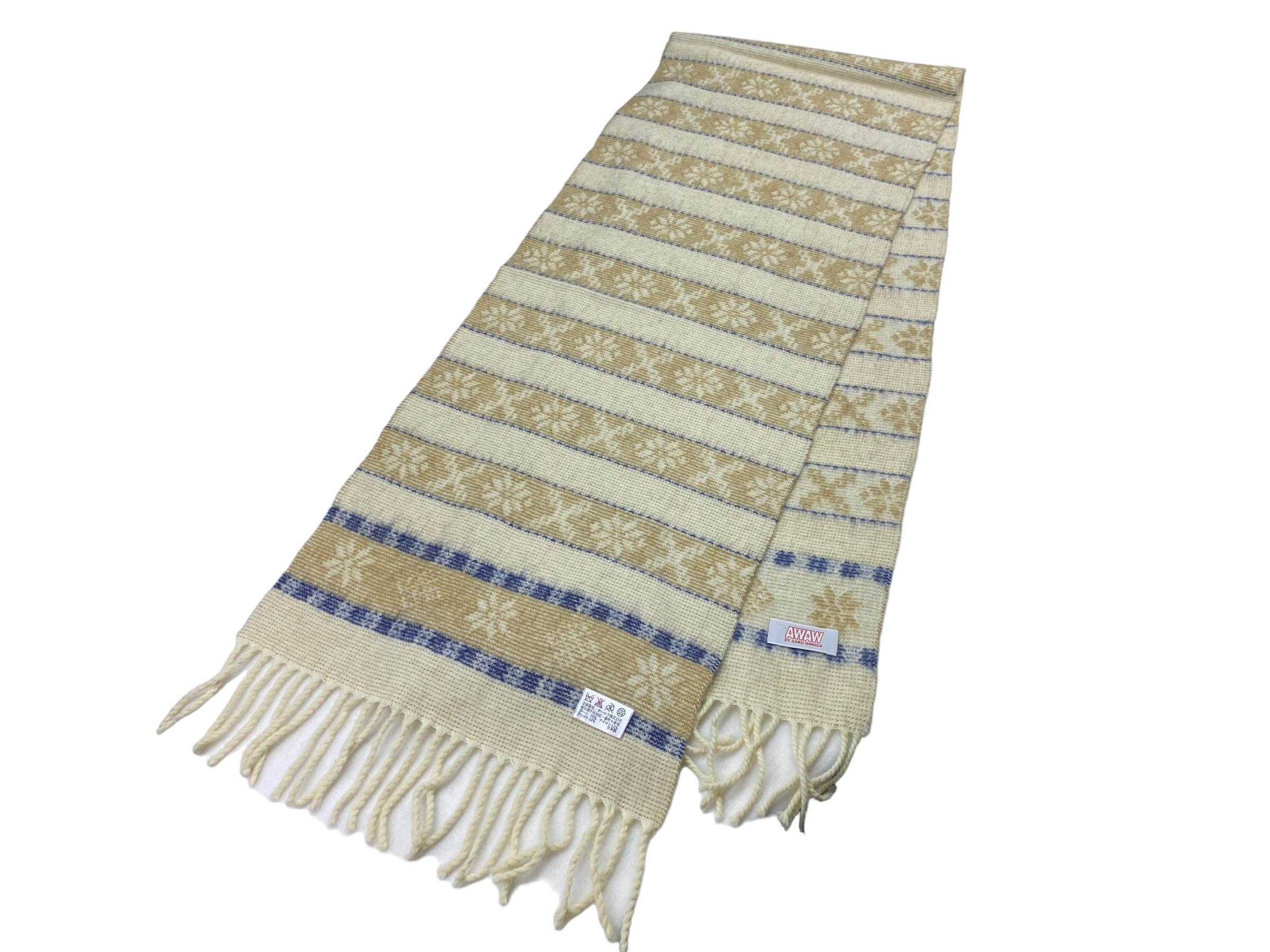 Junko Shimada × Vintage AWAW byJunko Shimada scarf Stripes Vintage Scarf Size ONE SIZE - 2 Thumbnail