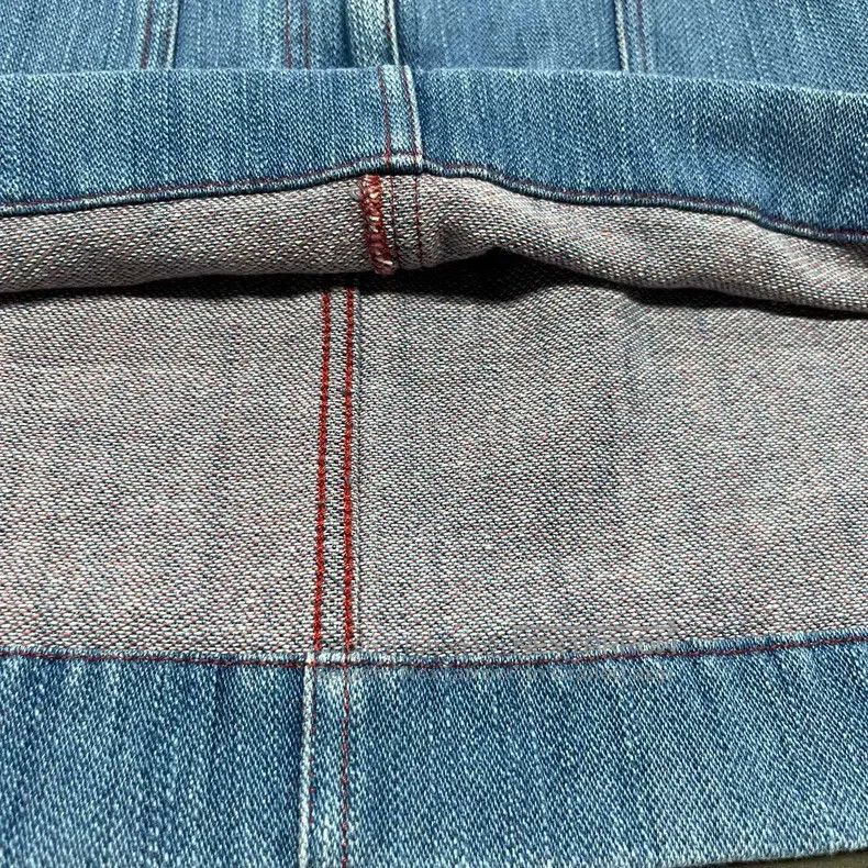 Loewe Loewe Back Leather Label Denim Skirt Size 42" / US 20 - 4 Thumbnail