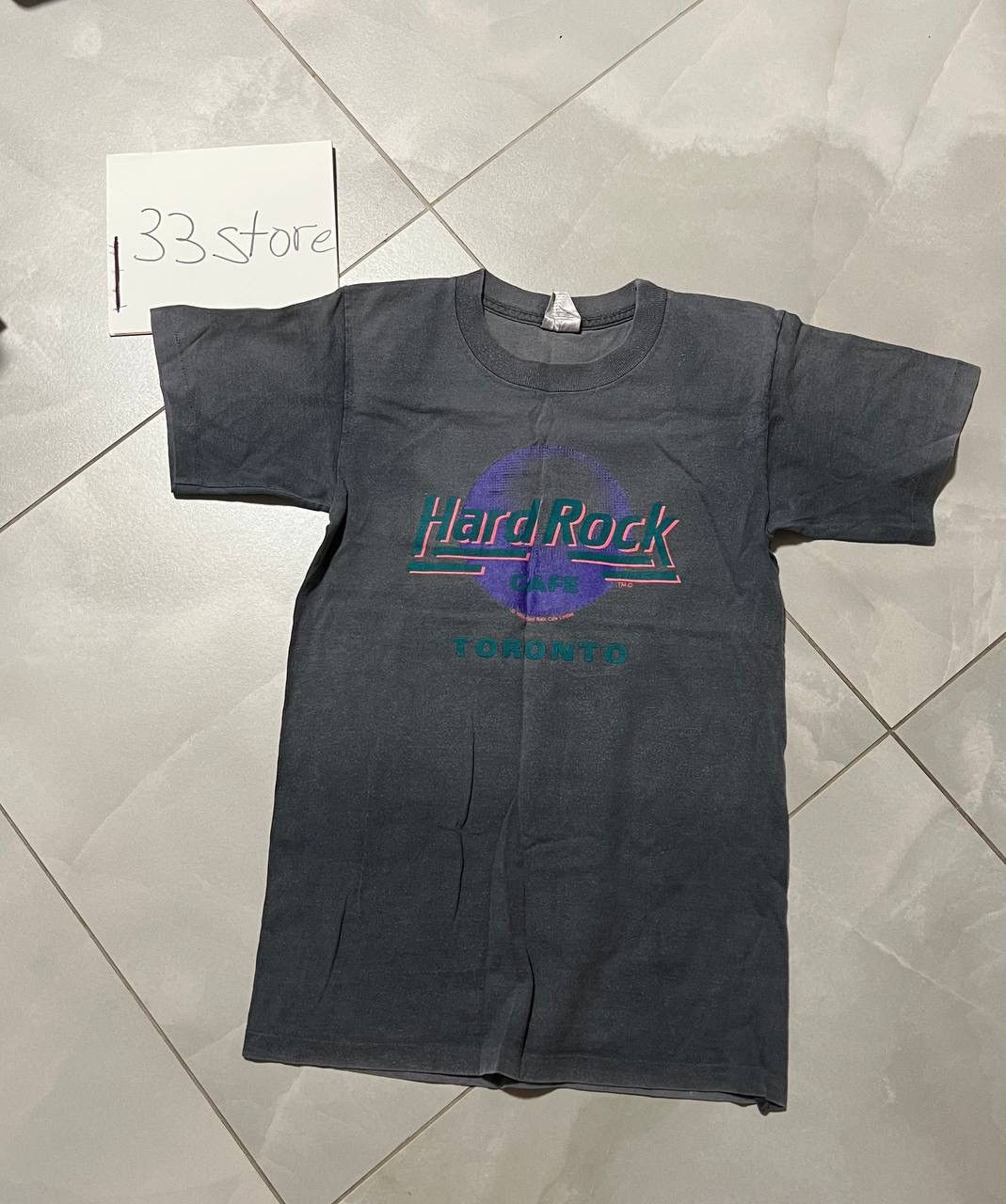 Hard Rock Cafe Hard Rock Cafe 1989 Toronto Skydome made in Canada tee shirt Size US S / EU 44-46 / 1 - 1 Thumbnail