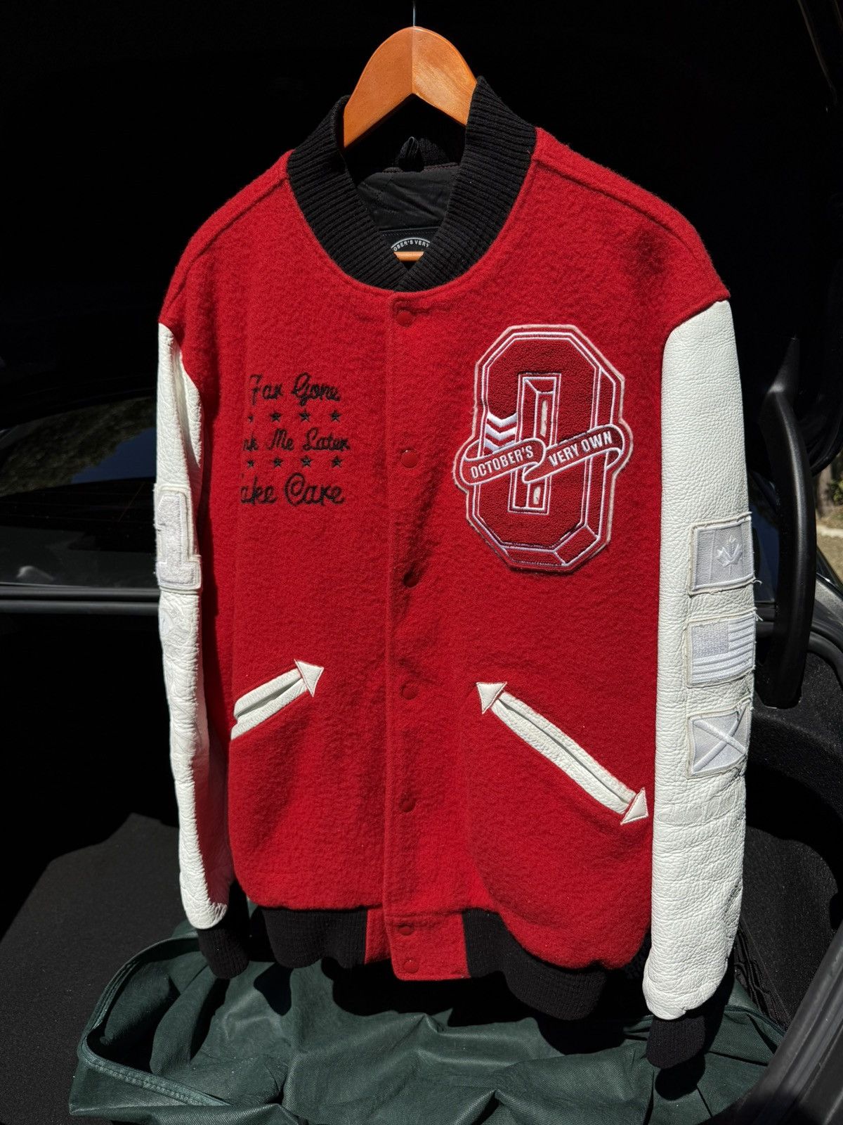 October's Very Own × Roots F&F OVO X ROOTS Away From Home Tour Varsity Jacket Size XL Size US XL / EU 56 / 4 - 1 Thumbnail