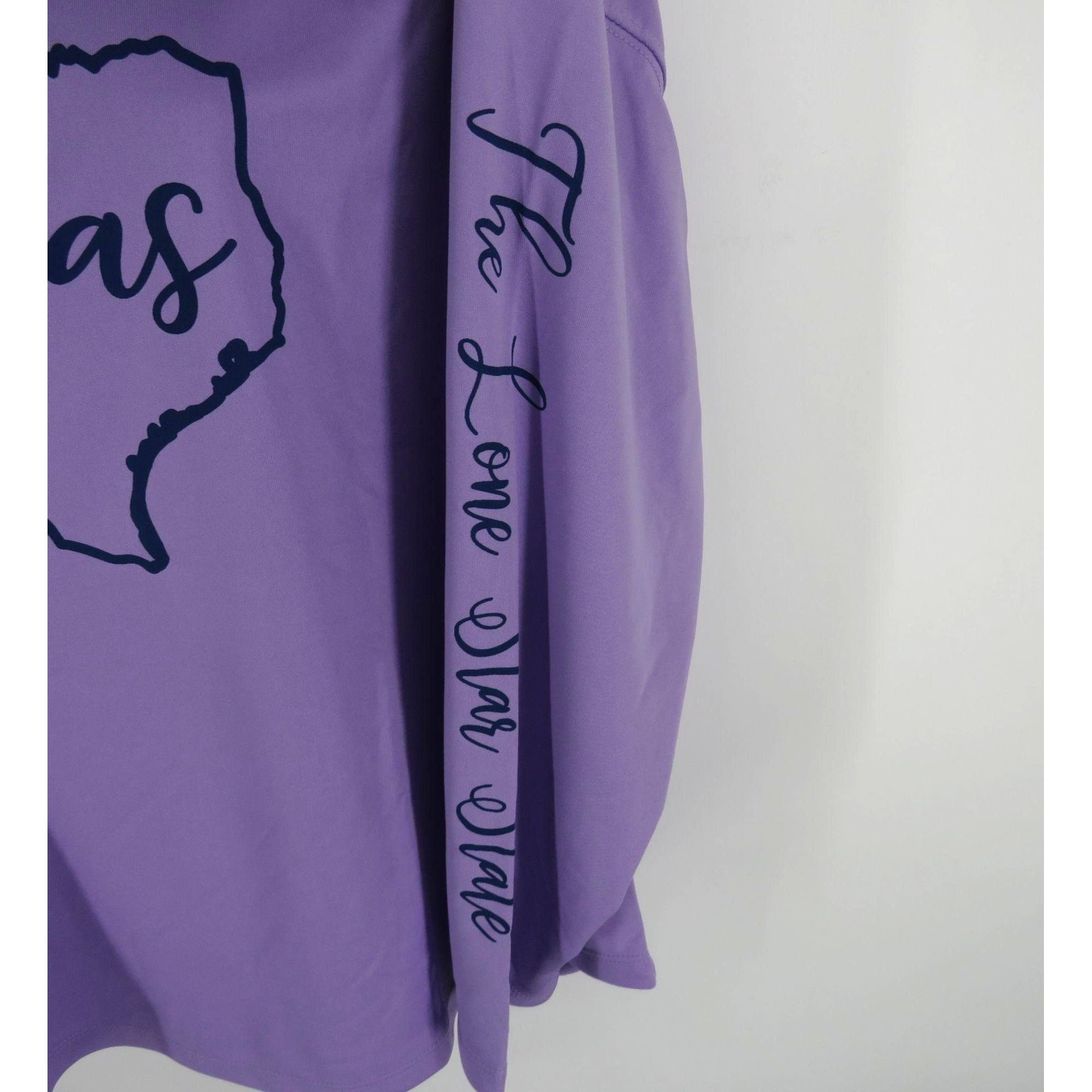Other State Of Mine Women's Texas Lavender Shirt "The Lone Star S Size S / US 4 / IT 40 - 3 Thumbnail