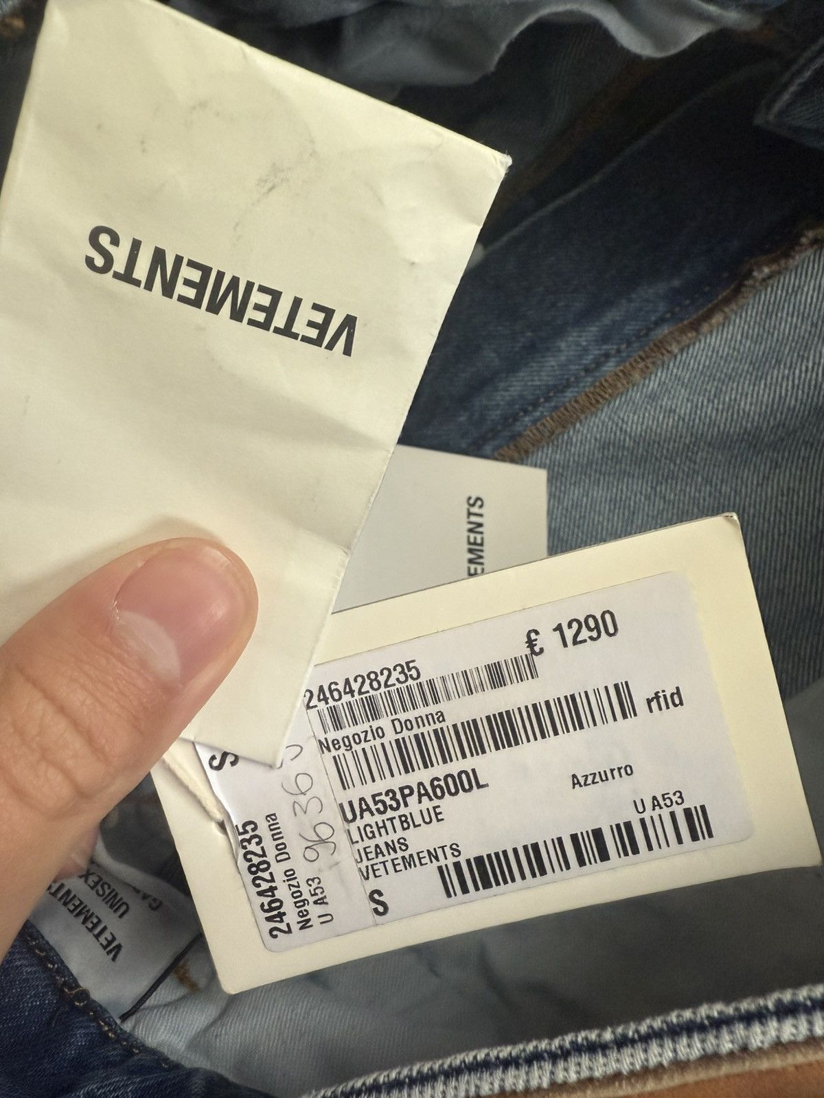 Vetements OG runway Big shape/Transformer Jeans Size US 29 - 5 Thumbnail