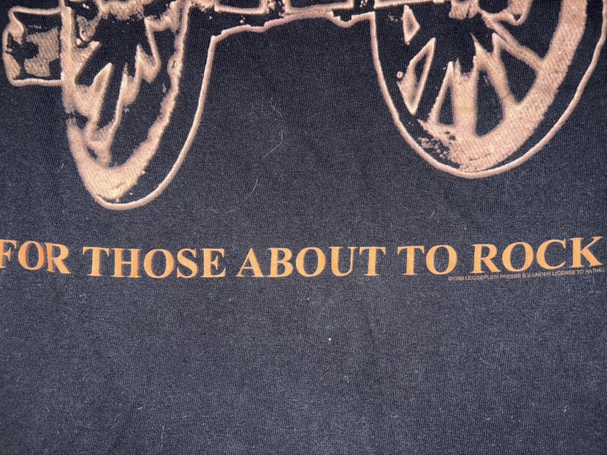 Anvil 1999 AC/DC For Those About to Rock Shirt Size US L / EU 52-54 / 3 - 2 Thumbnail