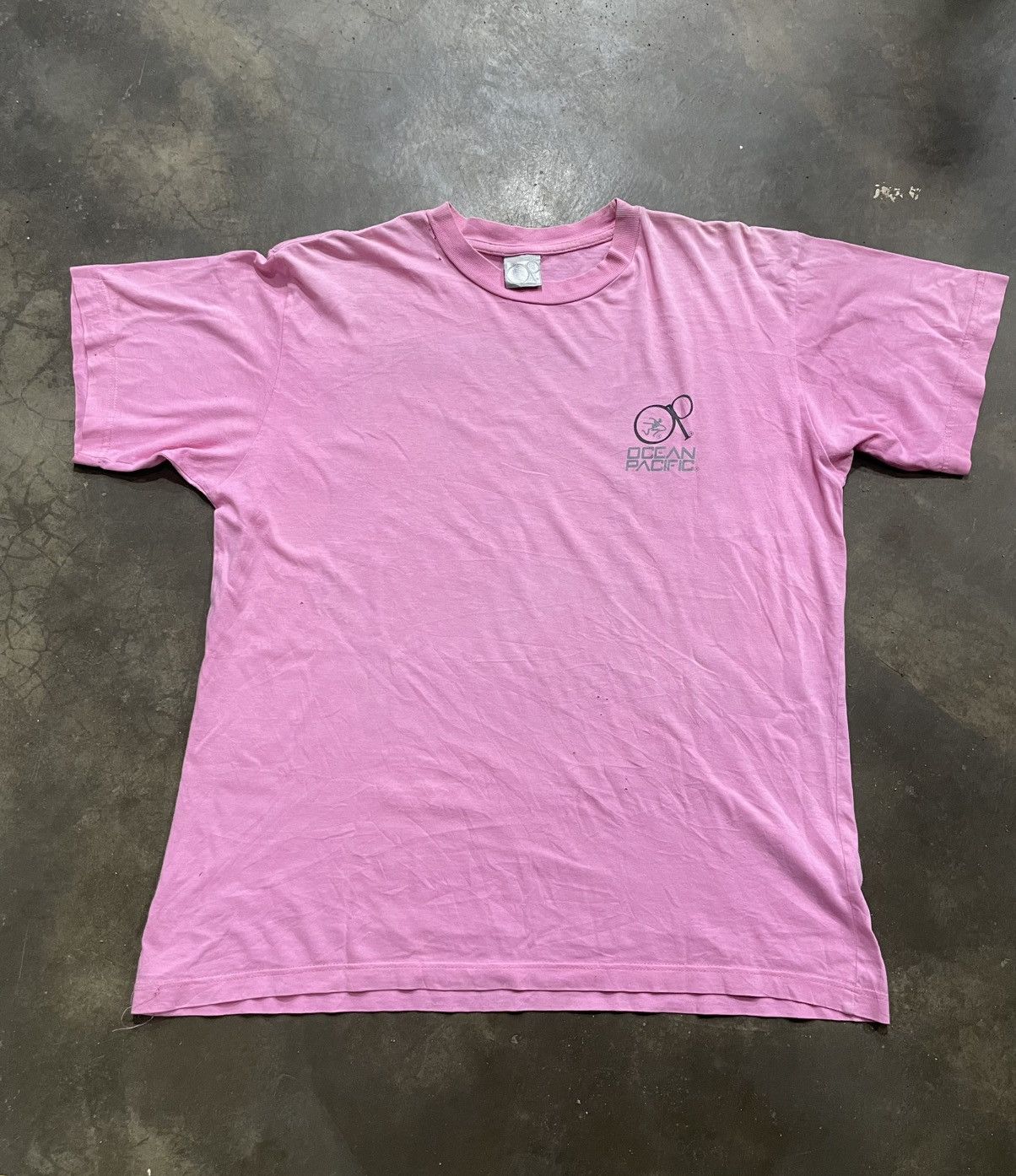 Ocean Pacific × Quiksilver × Vintage Vintage 90’s Ocean Pacific Distressed Tshirt Size US L / EU 52-54 / 3 - 7 Thumbnail