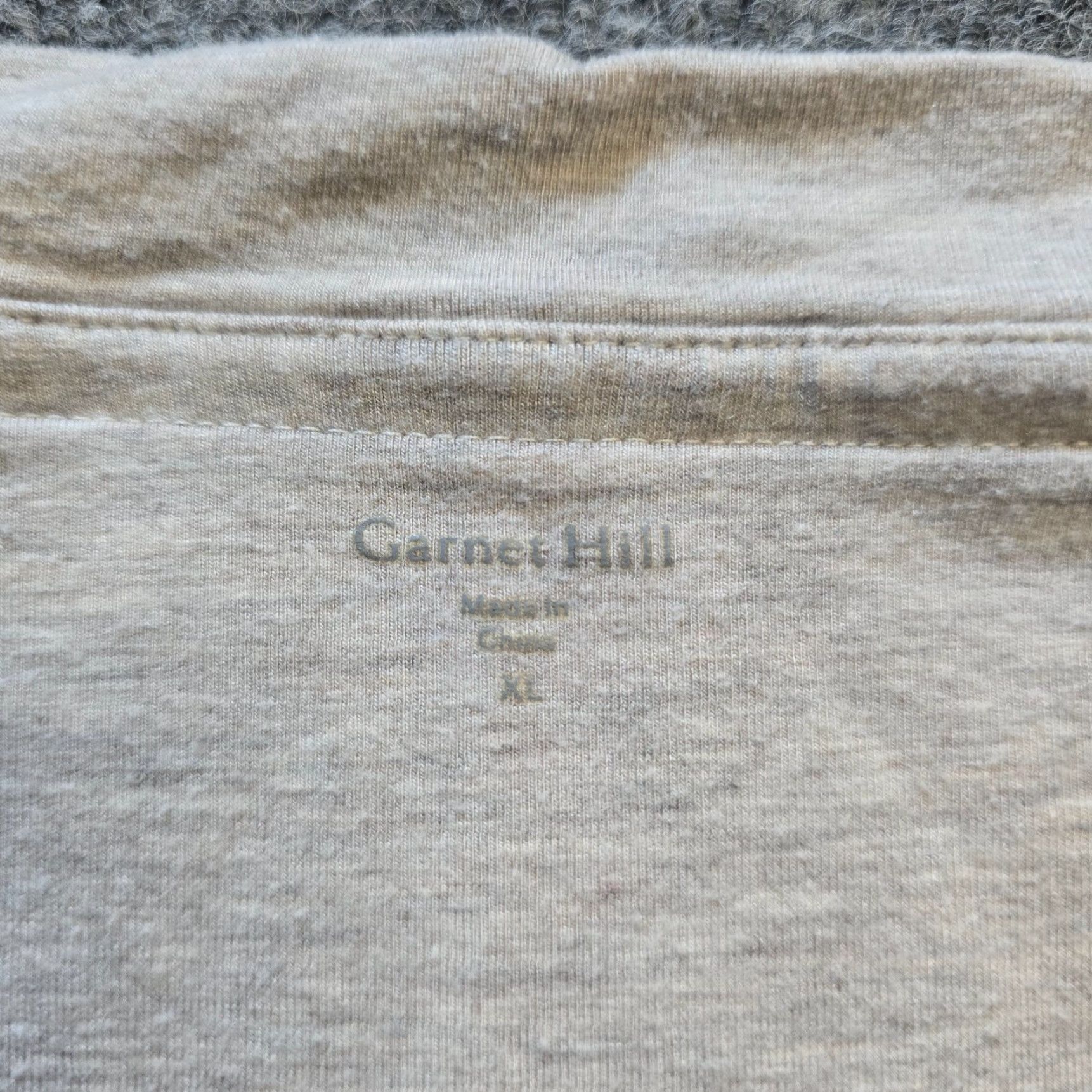 Vintage Garnet Hill Pants Womens XL Gray Foldover Waist Wide-Leg Tencel Lounge Casual Pants Size 40" / US 18 - 4 Thumbnail