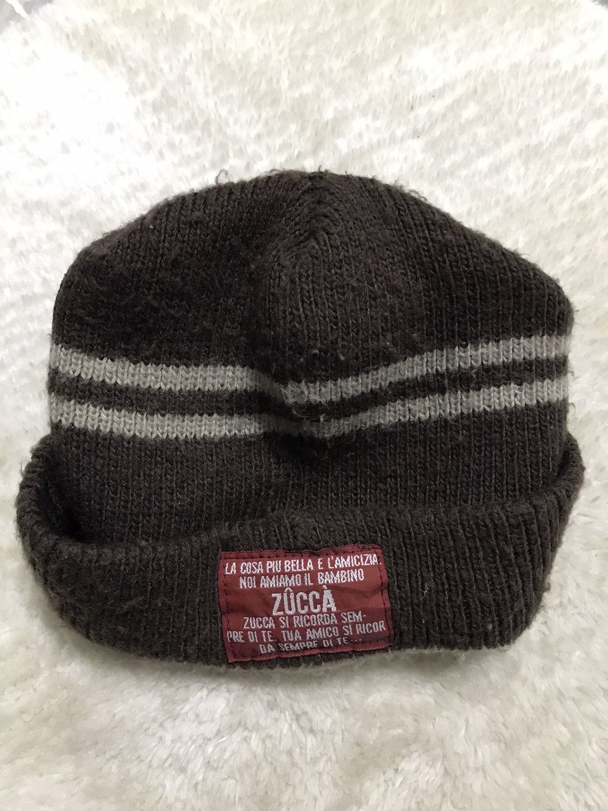 Issey Miyake × Zucca Zucca Beanie Hats Size ONE SIZE - 3 Thumbnail