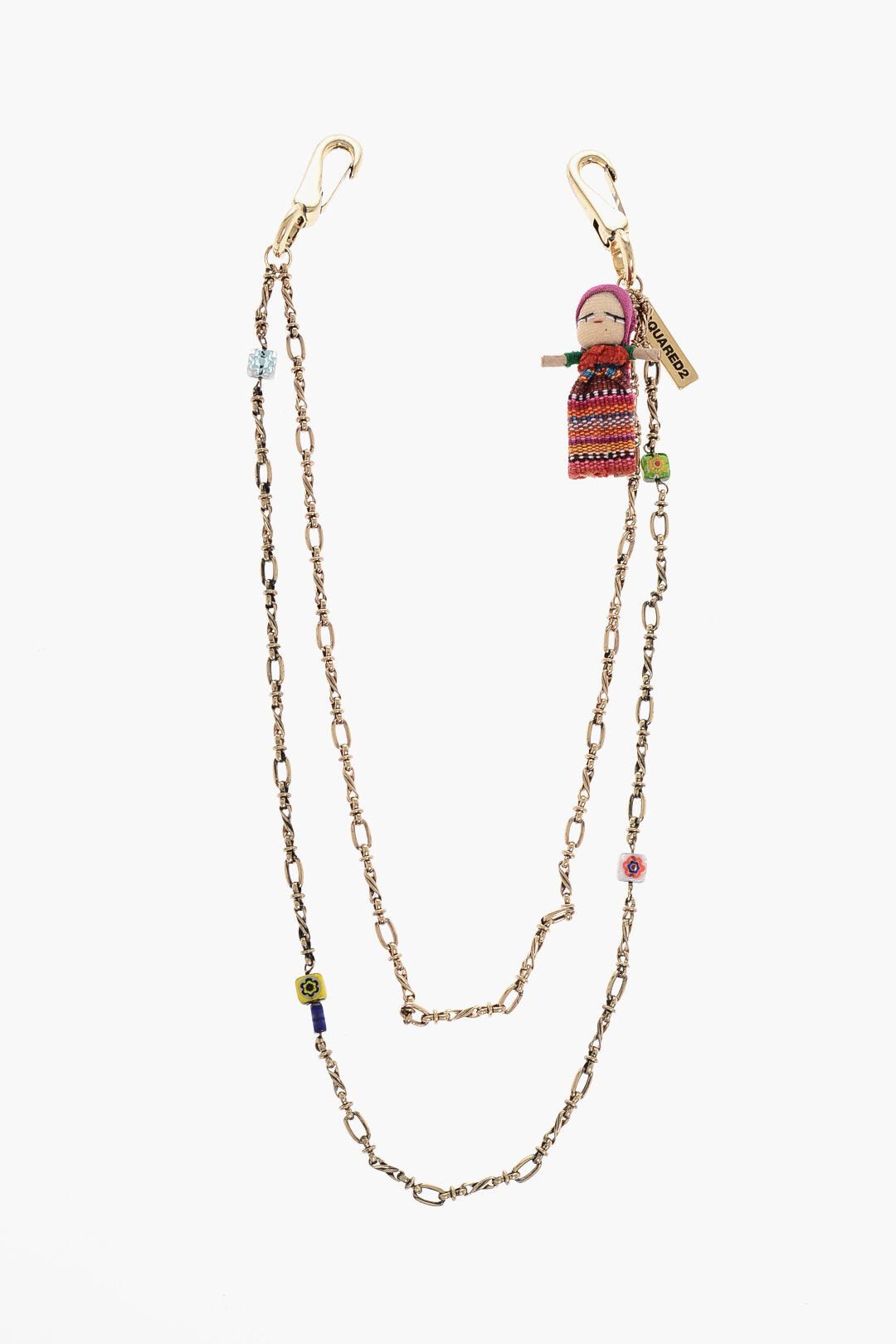 Dsquared2 Metal Pants Chain GUATEMALA DOLLS with Charm Size ONE SIZE - 1 Thumbnail