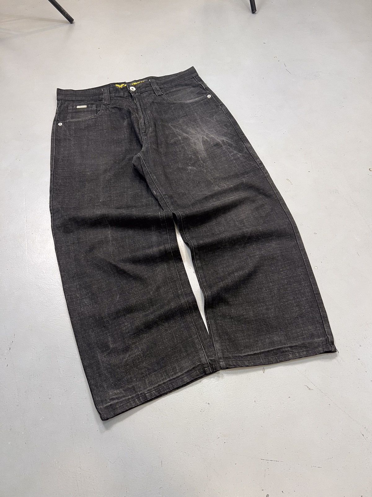 Avirex Vintage Avirex shadow dragon 🐉 print denim Size US 36 / EU 52 - 1 Thumbnail