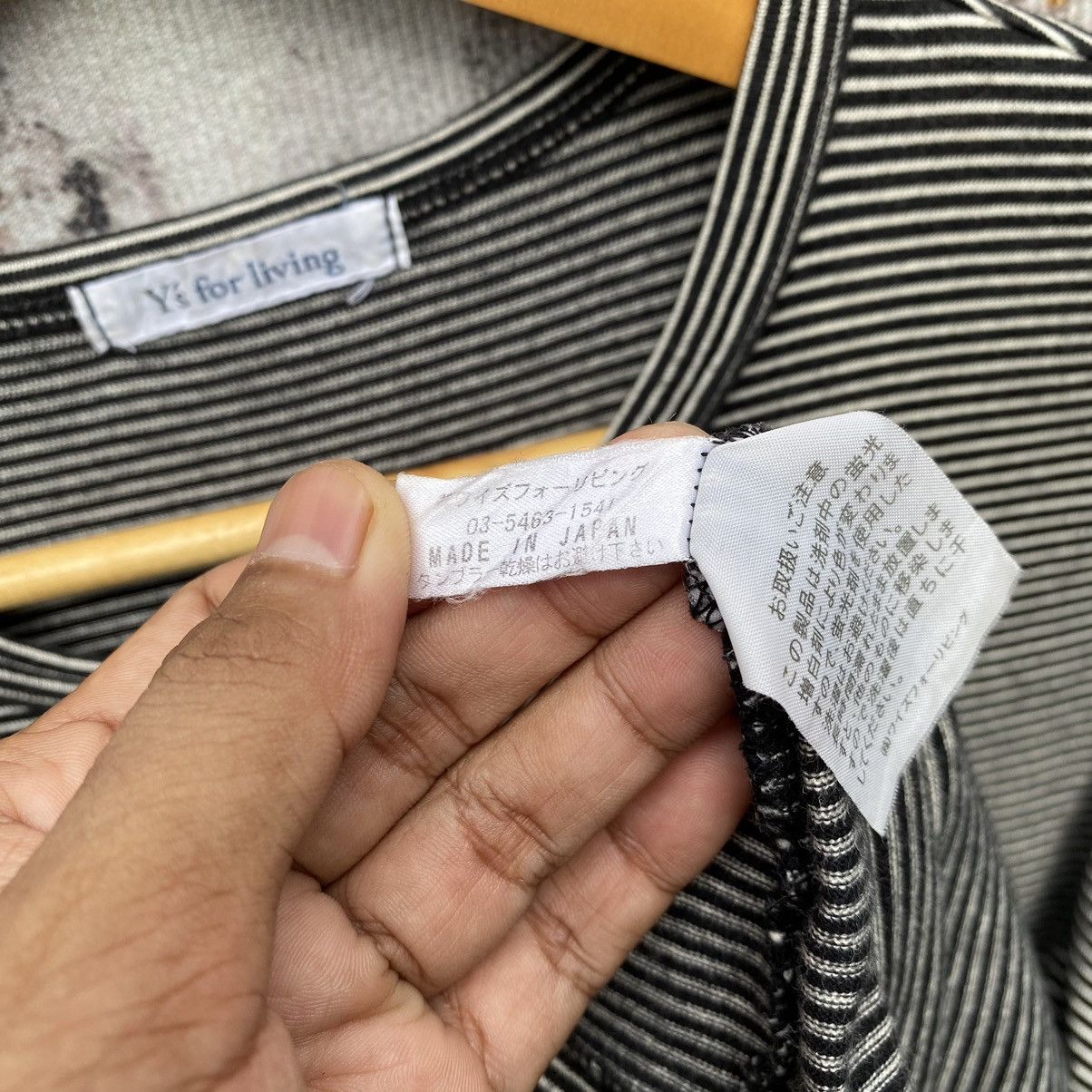 Vintage Y’s For Living Yohji Yamamoto Stripe Shirt Japanese Designer Size US M / EU 48-50 / 2 - 13 Thumbnail