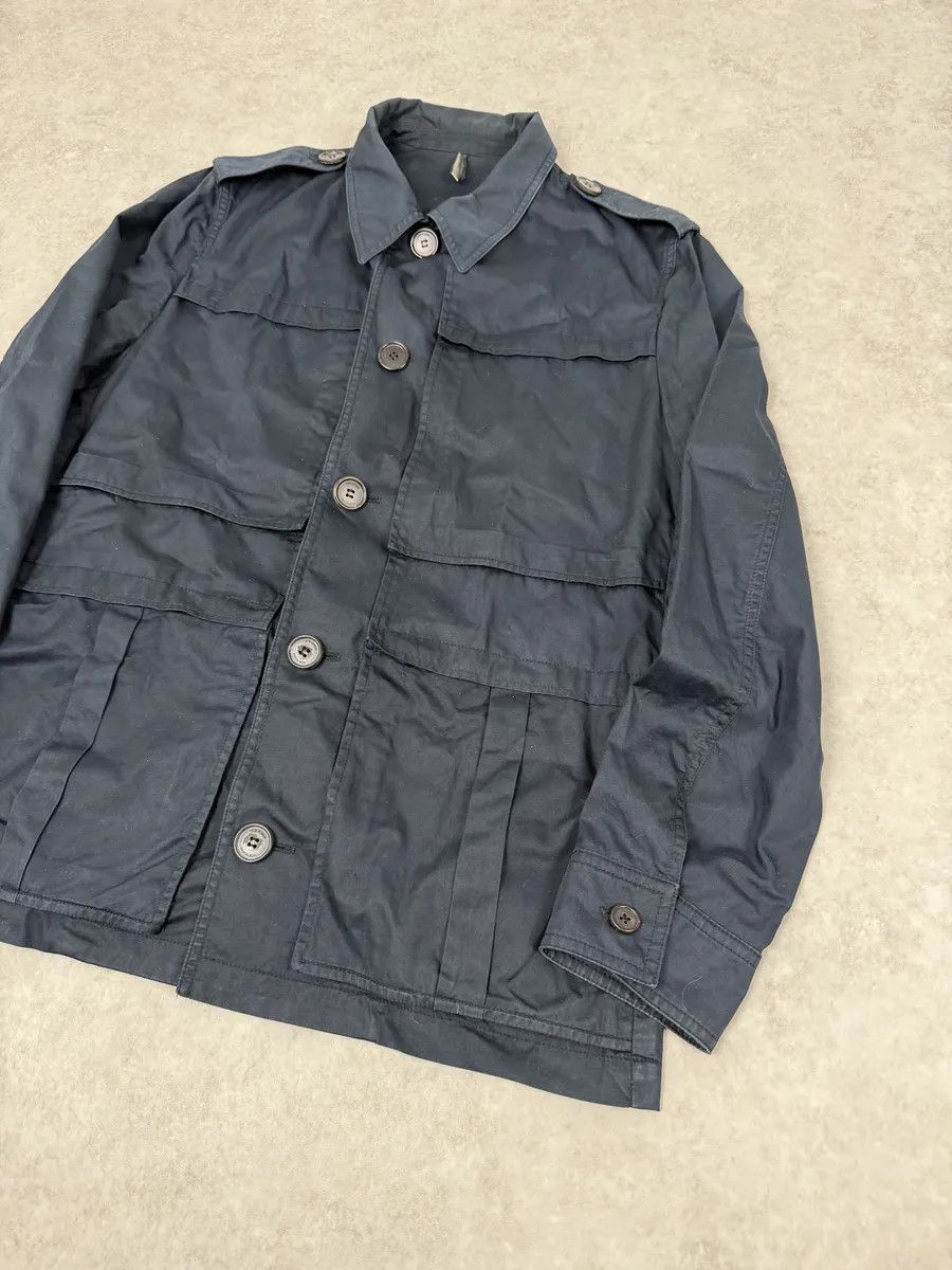 Dior AW2009 Dior Saharienne Navy Buttoned Classy Jacket Size US M / EU 48-50 / 2 - 5 Thumbnail