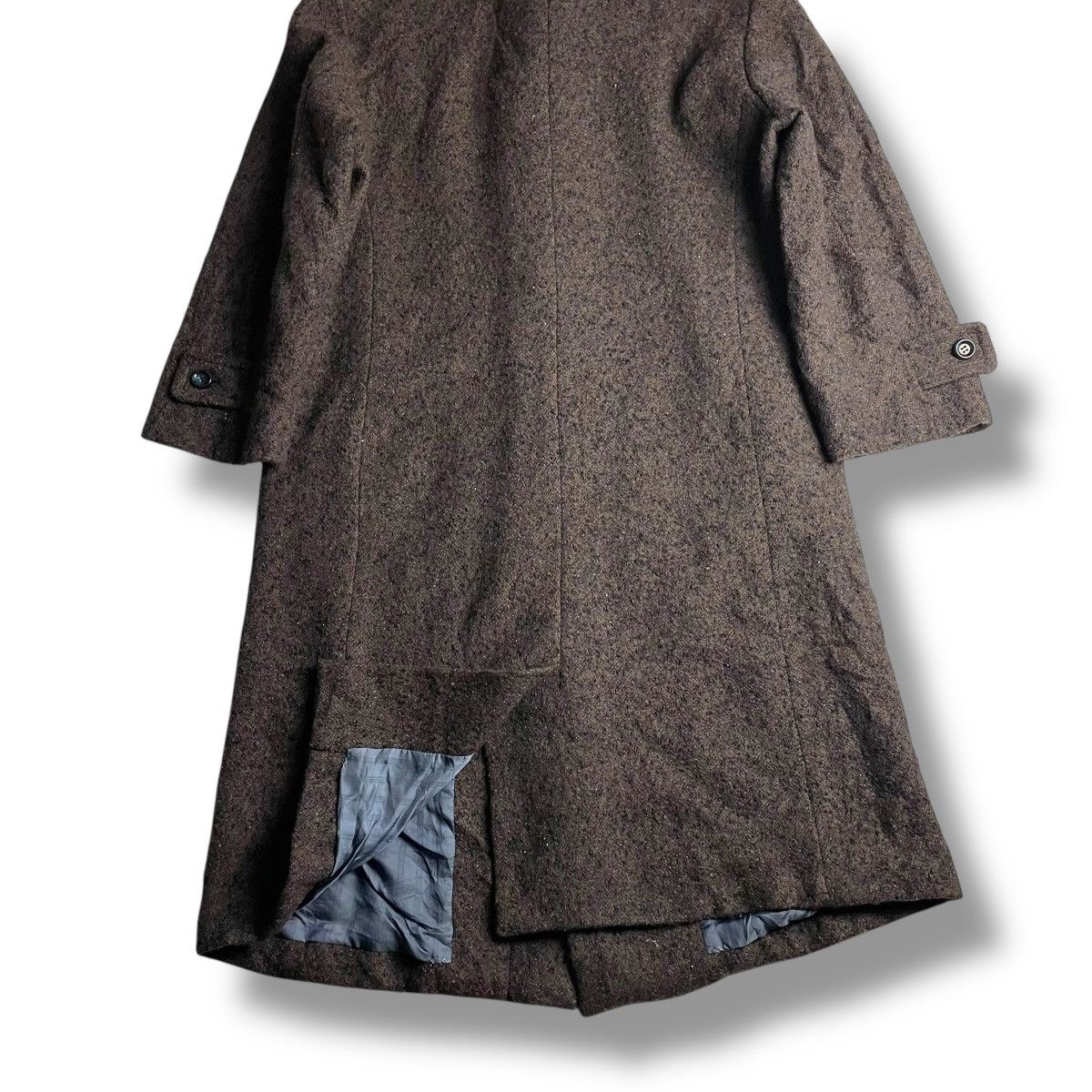 Issey Miyake 🇯🇵 VINTAGE HAI SPORTING GEAR WOOL LONG COAT JACKET Size US M / EU 48-50 / 2 - 11 Thumbnail