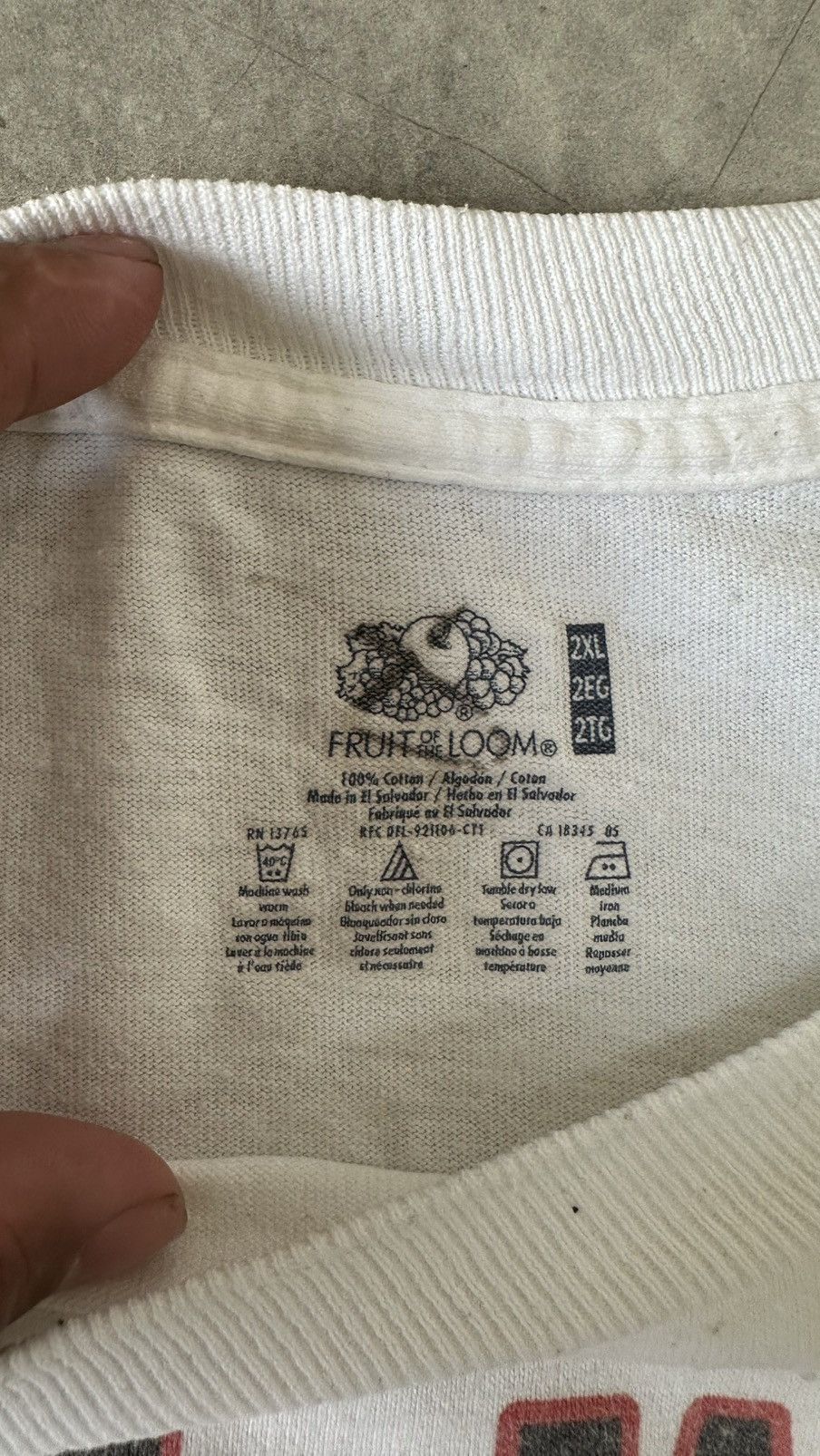 Fruit Of The Loom VINTAGE MICHAEL JACKSON TRIBUTE TEE Size US XXL / EU 58 / 5 - 7 Thumbnail