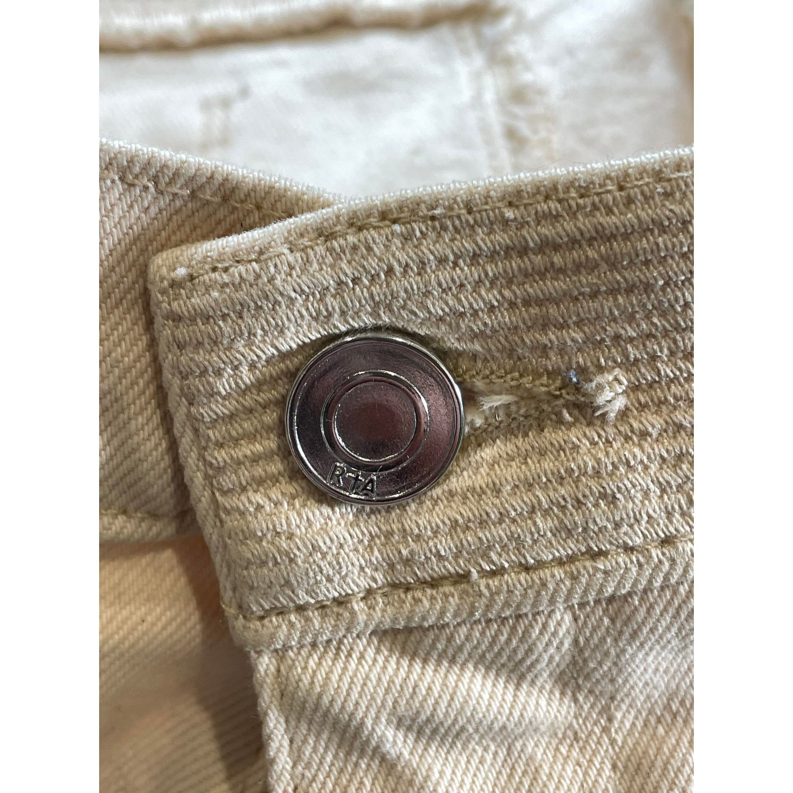 Rta RTA Khaki Jeans Size US 32 / EU 48 - 6 Thumbnail