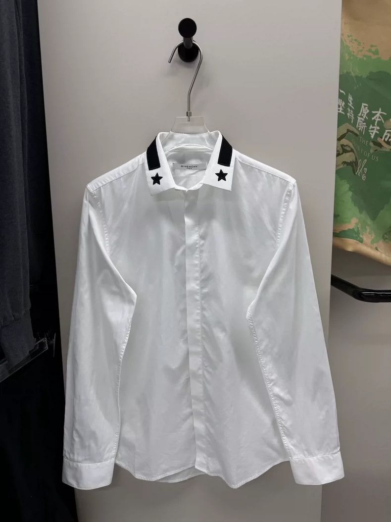 Givenchy Givenchy Sise39 Starry Long-Sleeve Shirt Size US M / EU 48-50 / 2 - 1 Thumbnail