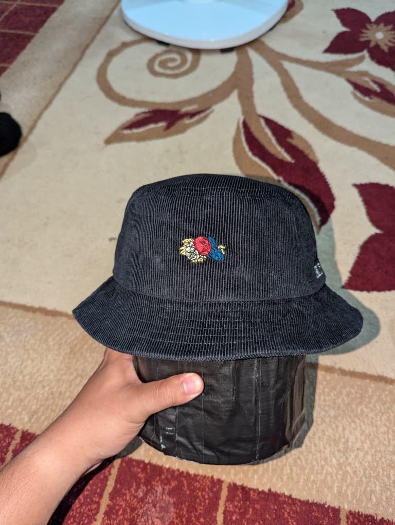 Fruit Of The Loom FRUIT OF THE LOOM CORDUROY BUCKET HAT Size 30 - 2 Thumbnail