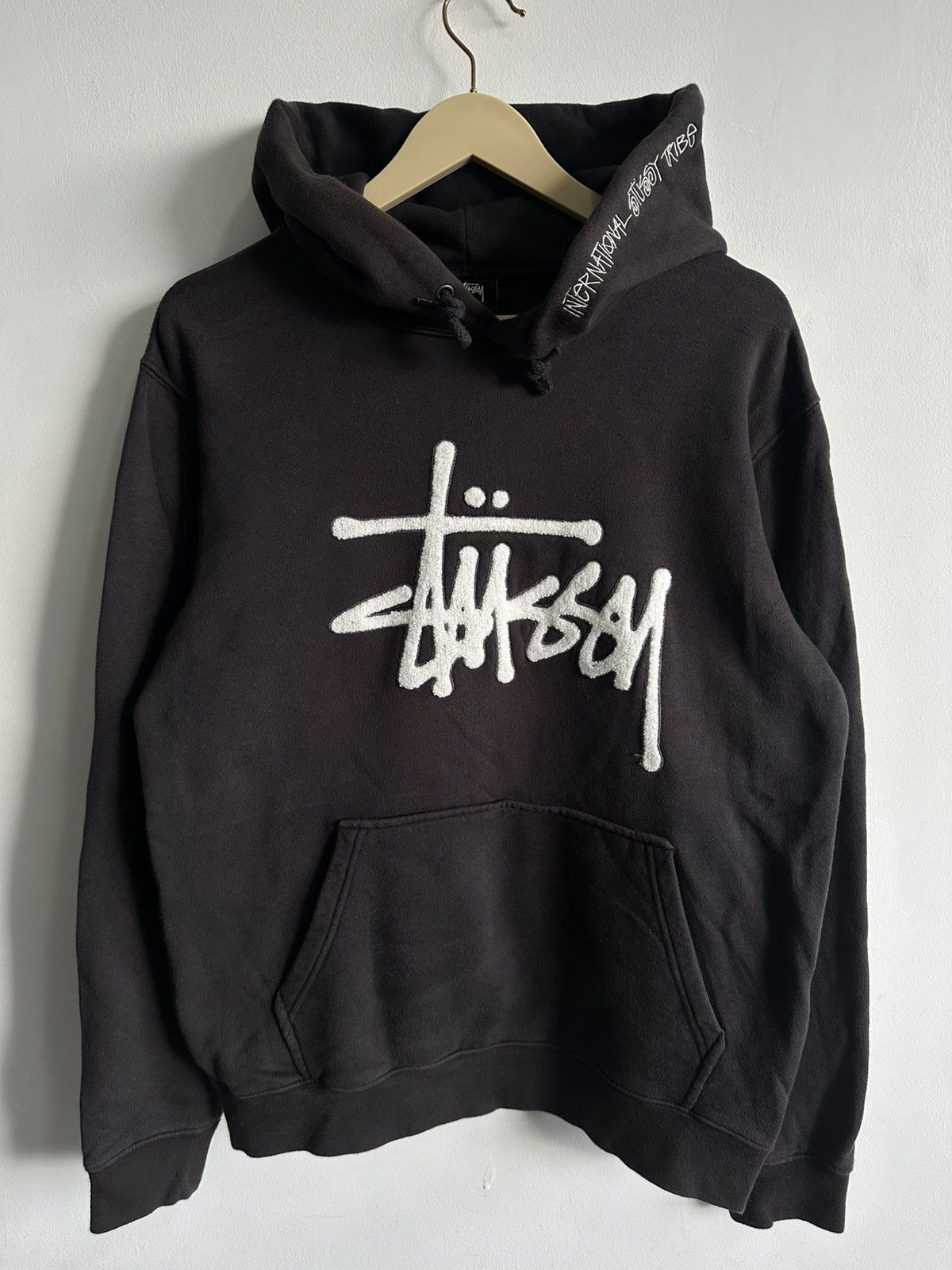 Stussy Hoodies Embroidery Carpet Streetwear Sweater