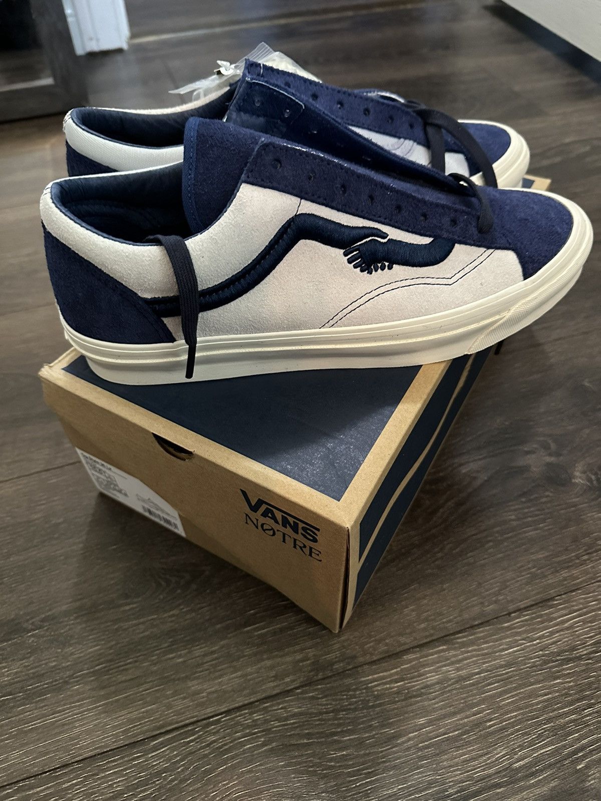 image of Notre Chicago x Vans Notre X Vans Light Blue Shoes, Men's (Size 10)