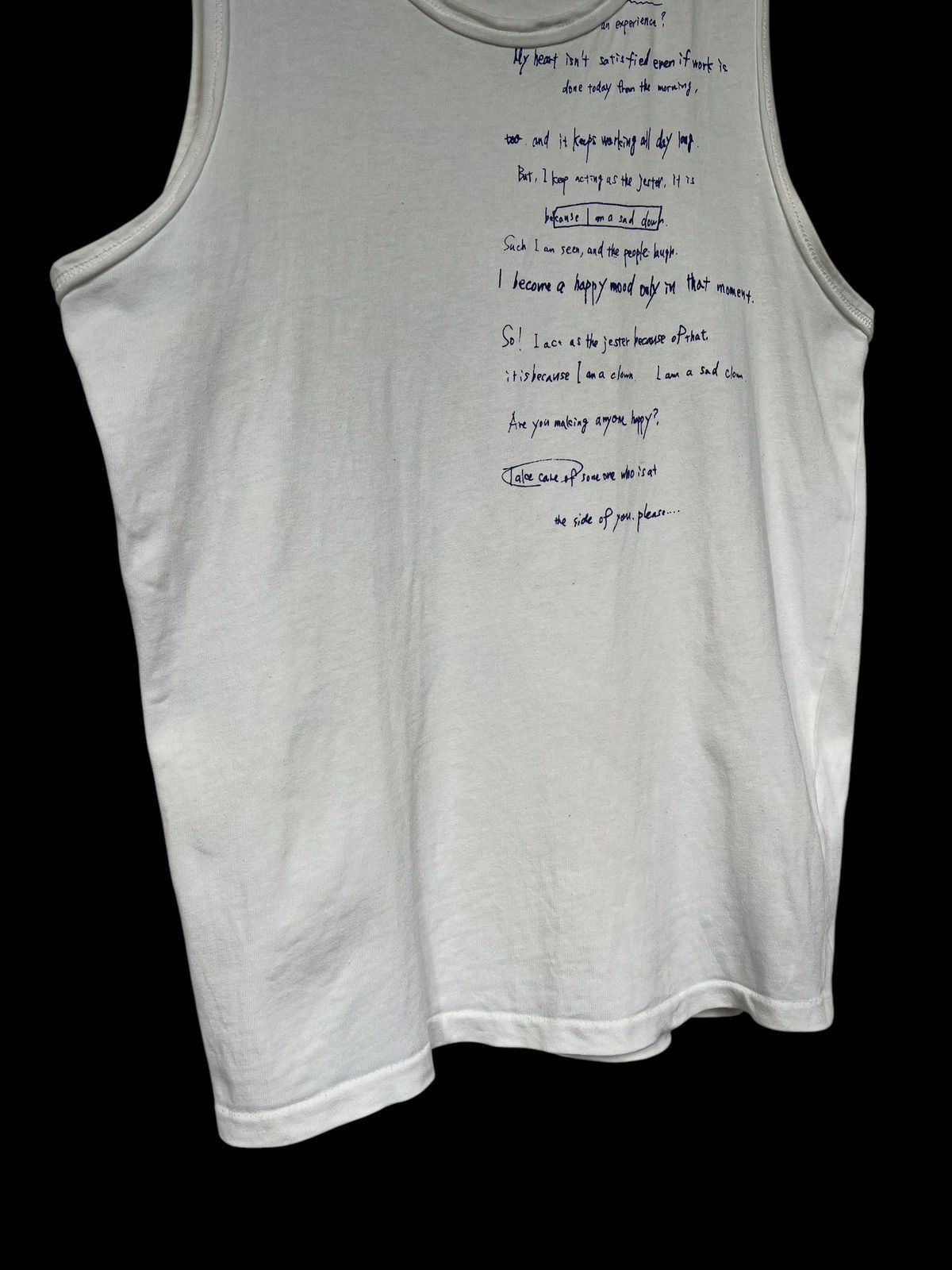Japanese Brand × PPFM PPFM Poem Tank Tops Size US S / EU 44-46 / 1 - 7 Thumbnail