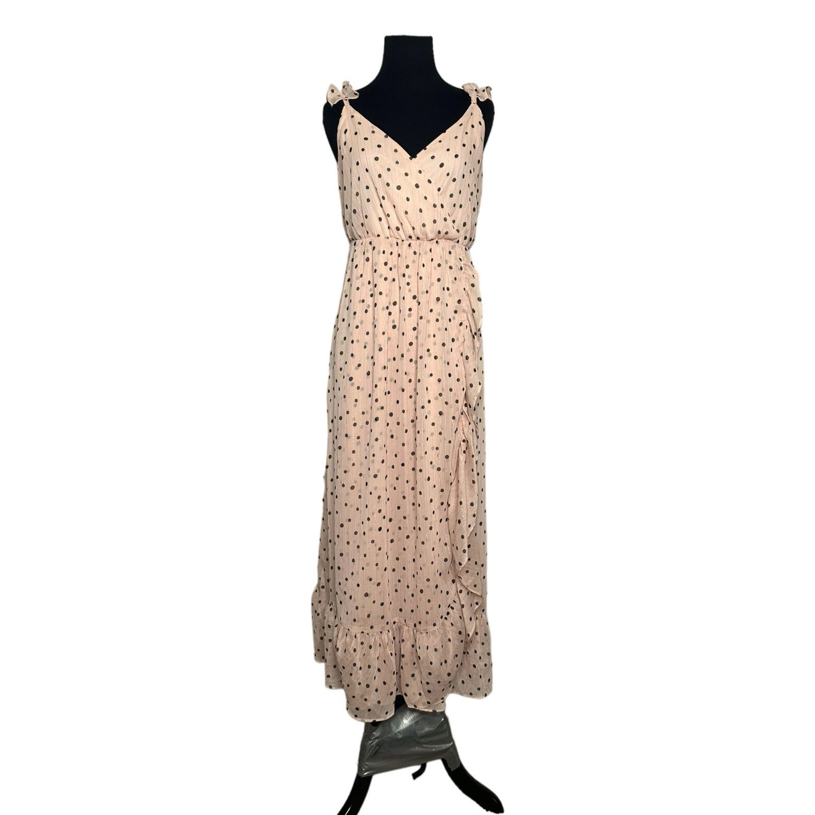Madewell Madewell Polka Dots Ruffle Straps Maxi Dress Size 4 Size S / US 4 / IT 40 - 13 Thumbnail