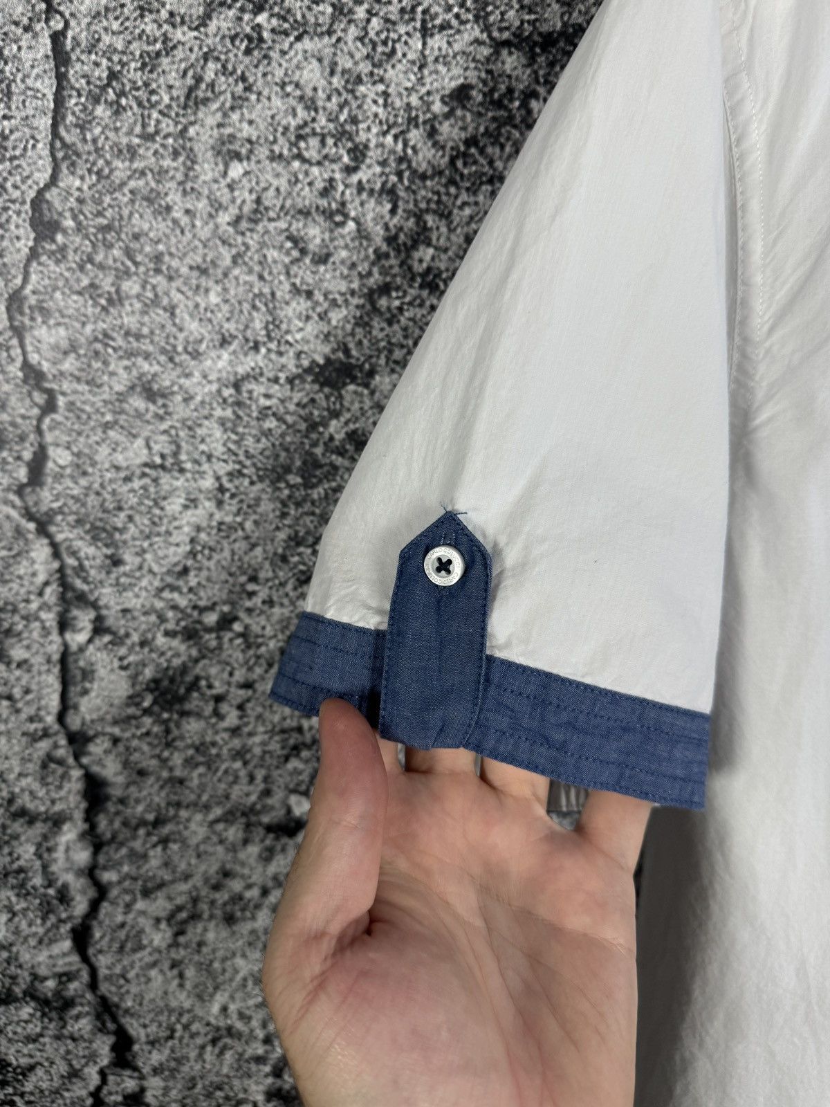 Carlo Colucci Carlo Colucci Short Sleeve Shirt Button Up Sailing Crew XL Size US XL / EU 56 / 4 - 8 Thumbnail