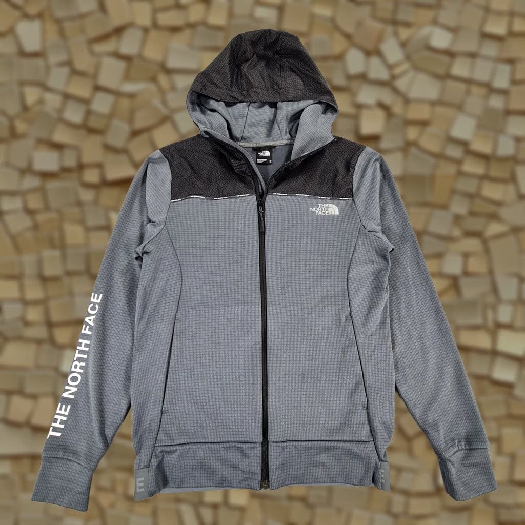 The North Face VINTAGE The North Face Mens Hoodie Grey XS Fleece Full Zip Size US XS / EU 42 / 0 - 1 Thumbnail