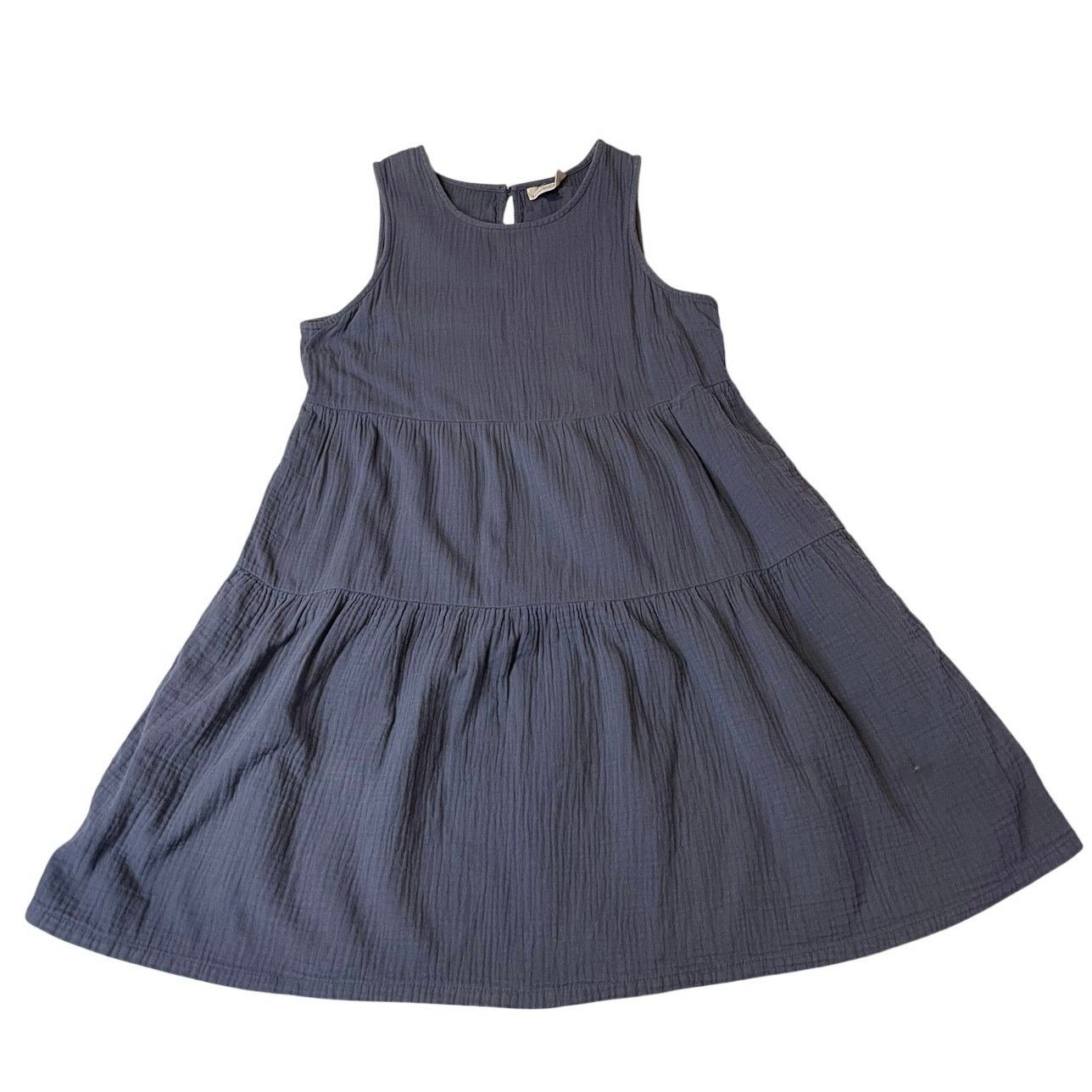 Other Universal Thread Cotton Tank Tiered Navy Blur Mini Dress Sm Size S / US 4 / IT 40 - 1 Thumbnail