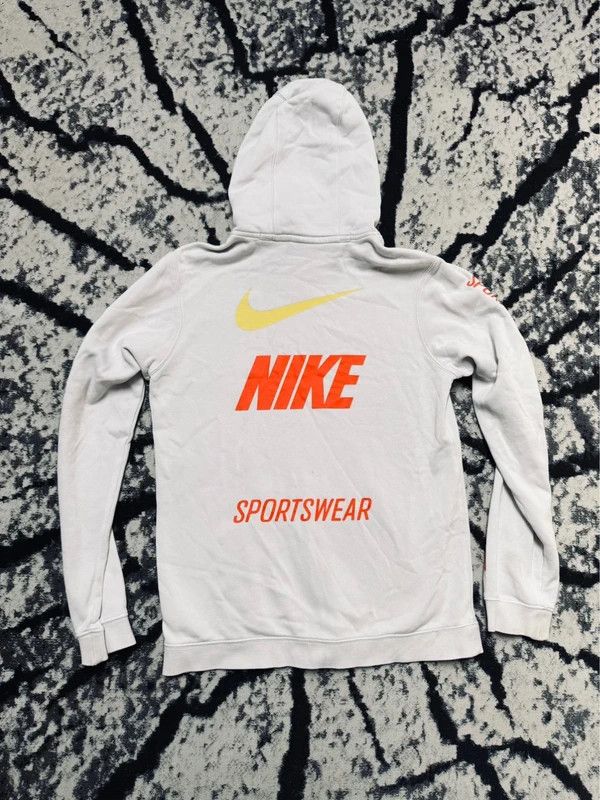 Nike Nike tm sportwear hoodie white colorful S Size US S / EU 44-46 / 1 - 5 Thumbnail