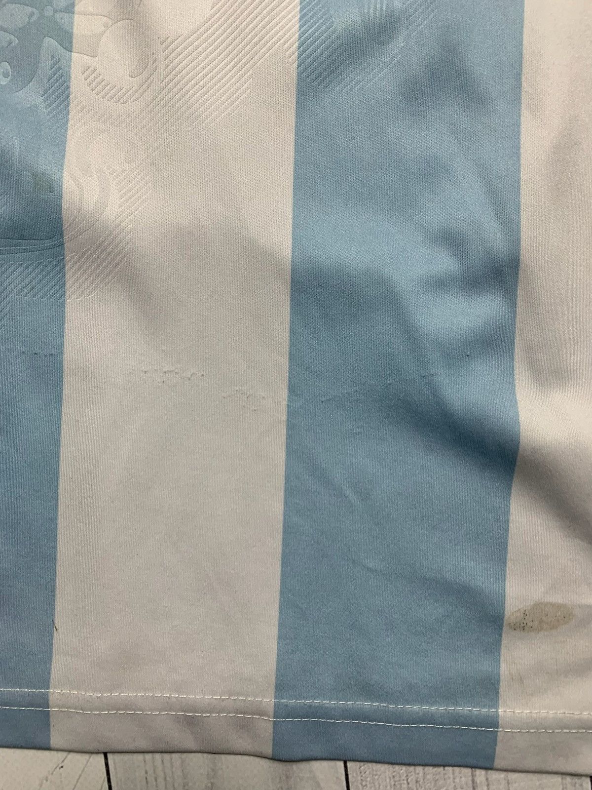 Vintage Rare Vintage striped Argentina tee logo size M 10 Messi Size US M / EU 48-50 / 2 - 11 Thumbnail