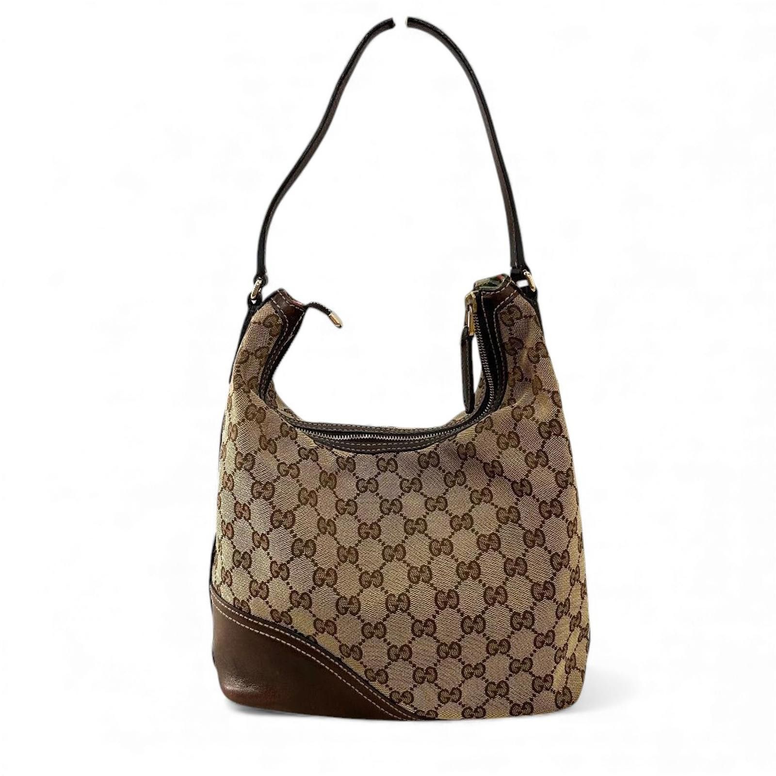 Other Gucci - Monogram Canvas Leather Shoulder Bag Size ONE SIZE - 2 Thumbnail