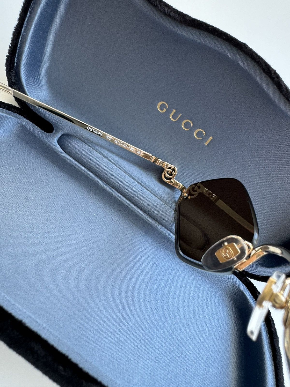 Gucci × Vintage Gucci sunglasses GG1604S 002 Made in Italy New Collection Size ONE SIZE - 4 Thumbnail