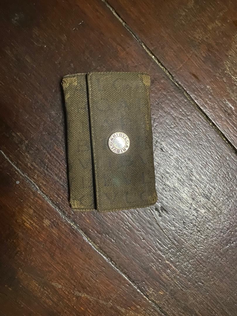 Bvlgari Bvlgari holder key distressed wallet Size ONE SIZE - 12 Thumbnail