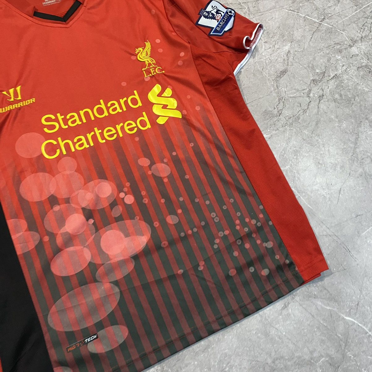 Warrior VINTAGE LIVERPOOL WARRIOR TEE SOCCER JERSEY BARCLAYS Size US XL / EU 56 / 4 - 3 Thumbnail