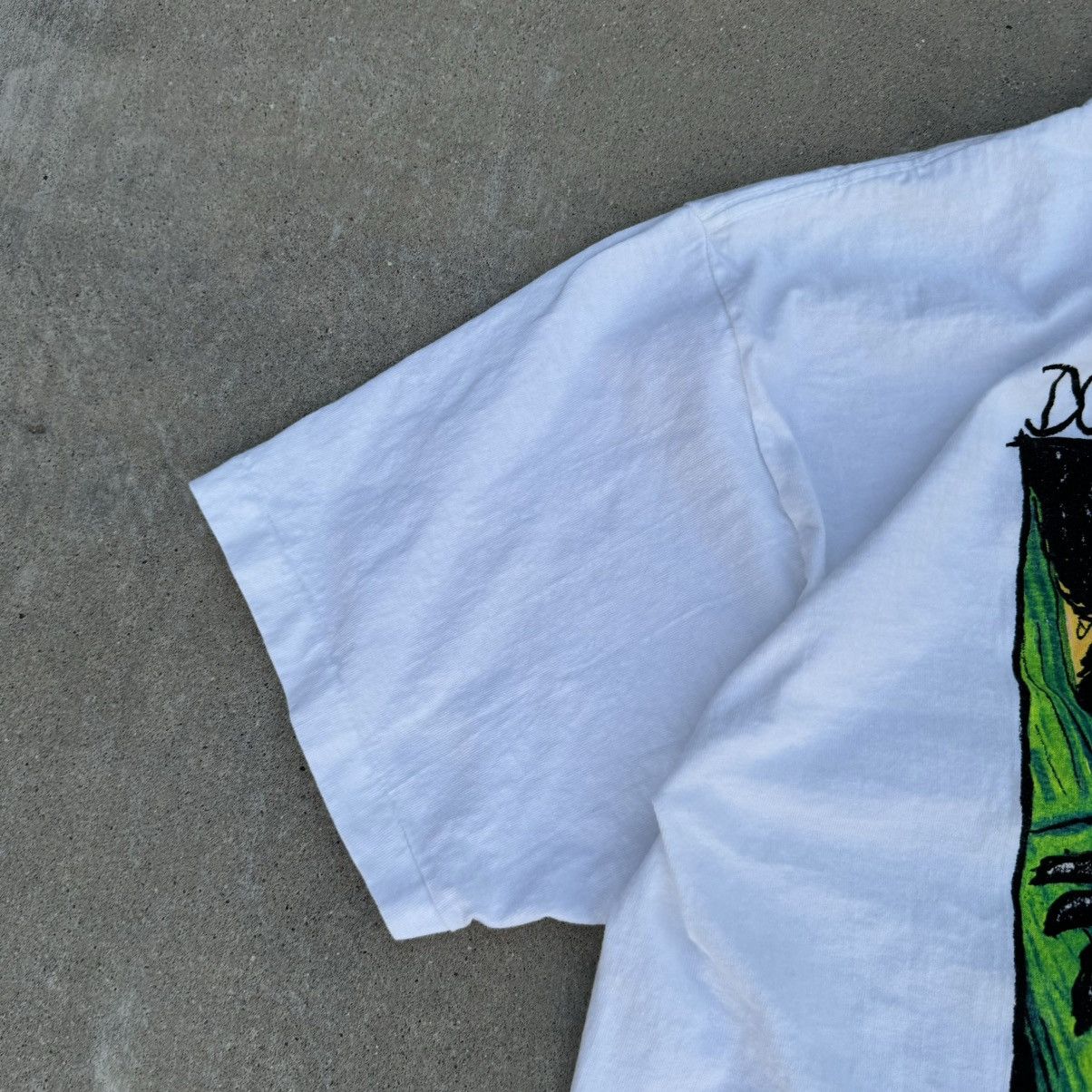 Harley Davidson × JNCO Vintage 90s White Panda Nature Art Graphic Tee XL Size US XL / EU 56 / 4 - 4 Thumbnail